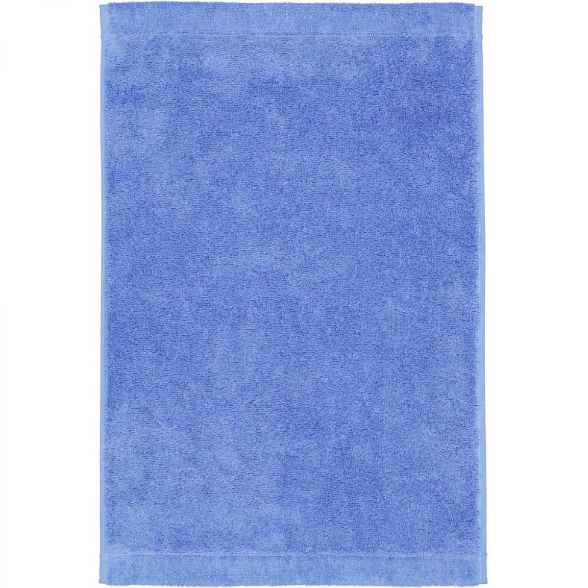 Cawö Badetücher Gästehandtuch Lifestyle Uni Capri Blau (30x50 cm)
