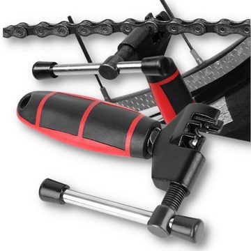 Binego Fahrradwerkzeugset Kettenöffner Fahrradkette öffnen Fahrradwerkzeug Kettennietdrücker, (1-St), Für alle Gliederketten