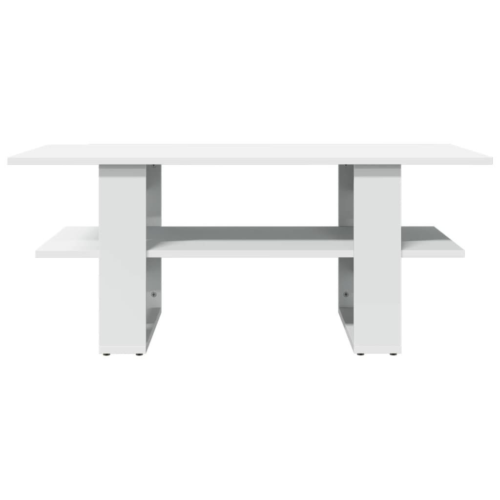 vidaXL Couchtisch Couchtisch Weiß 102x55x42 cm günstig online kaufen
