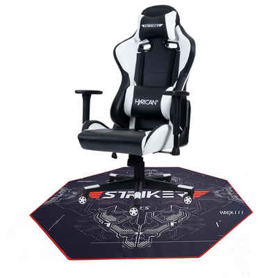 Hyrican Gaming-Stuhl Striker COMBO Gaming-Stuhl "Tank" schwarz/weiß,Kunstleder,3D-Armlehnen, 3D-Armlehnen