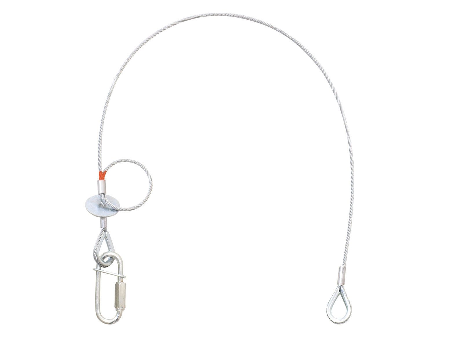 SAVEKING Sicherungsseil 3x600 silber Drahtseil