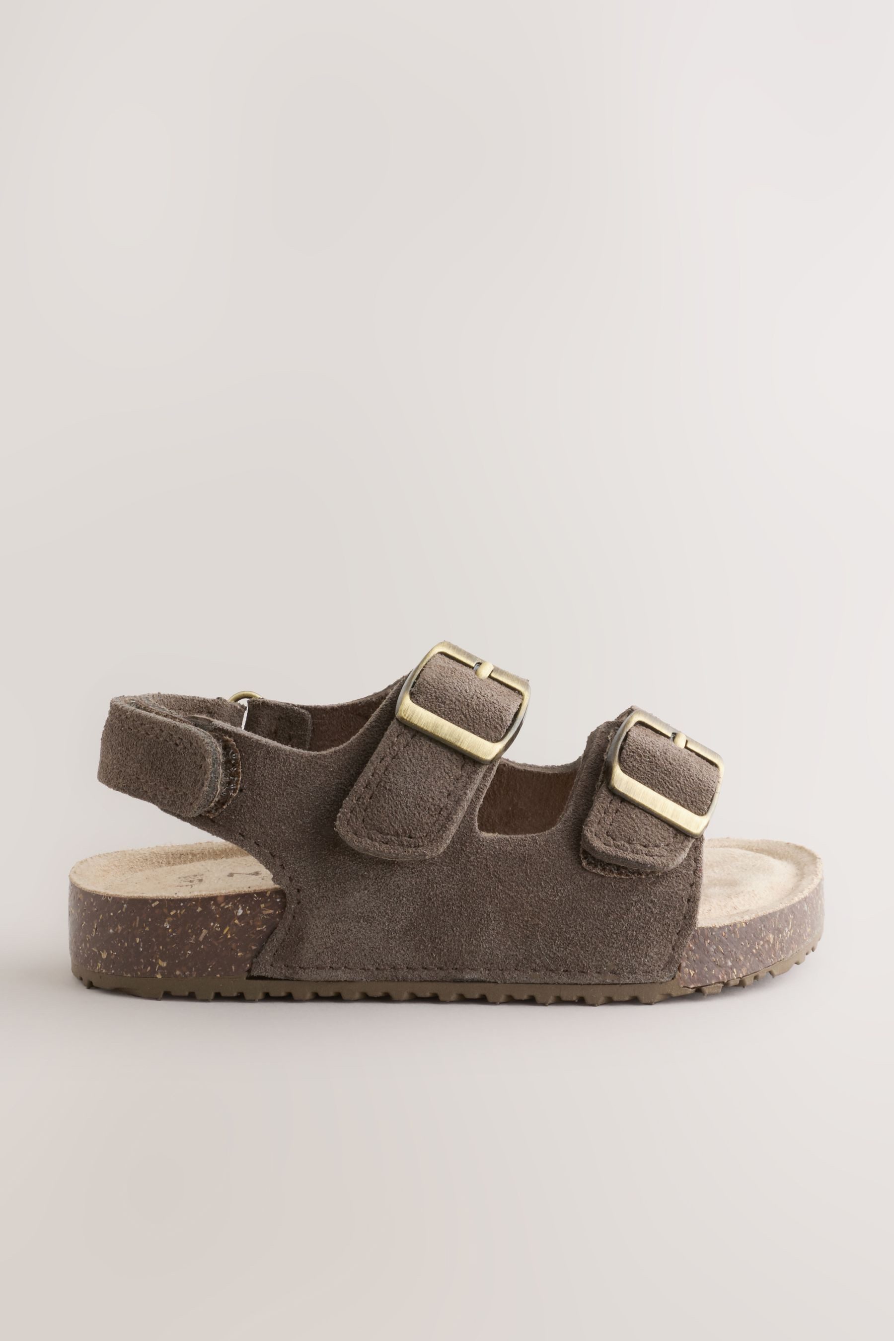 Next Sandalen mit 2 schmalen Riemchen und Kork-Fußbett Sandale (1-tlg)