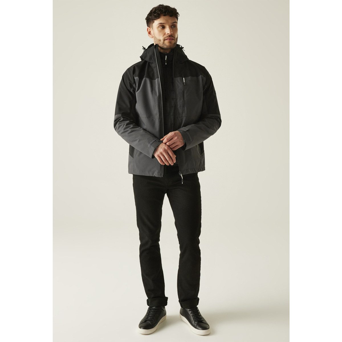 Regatta 3-in-1-Funktionsjacke Wentwood Herren Funktionsjacke, Windjacke, Winterjacke, Regenjacke, Anorak