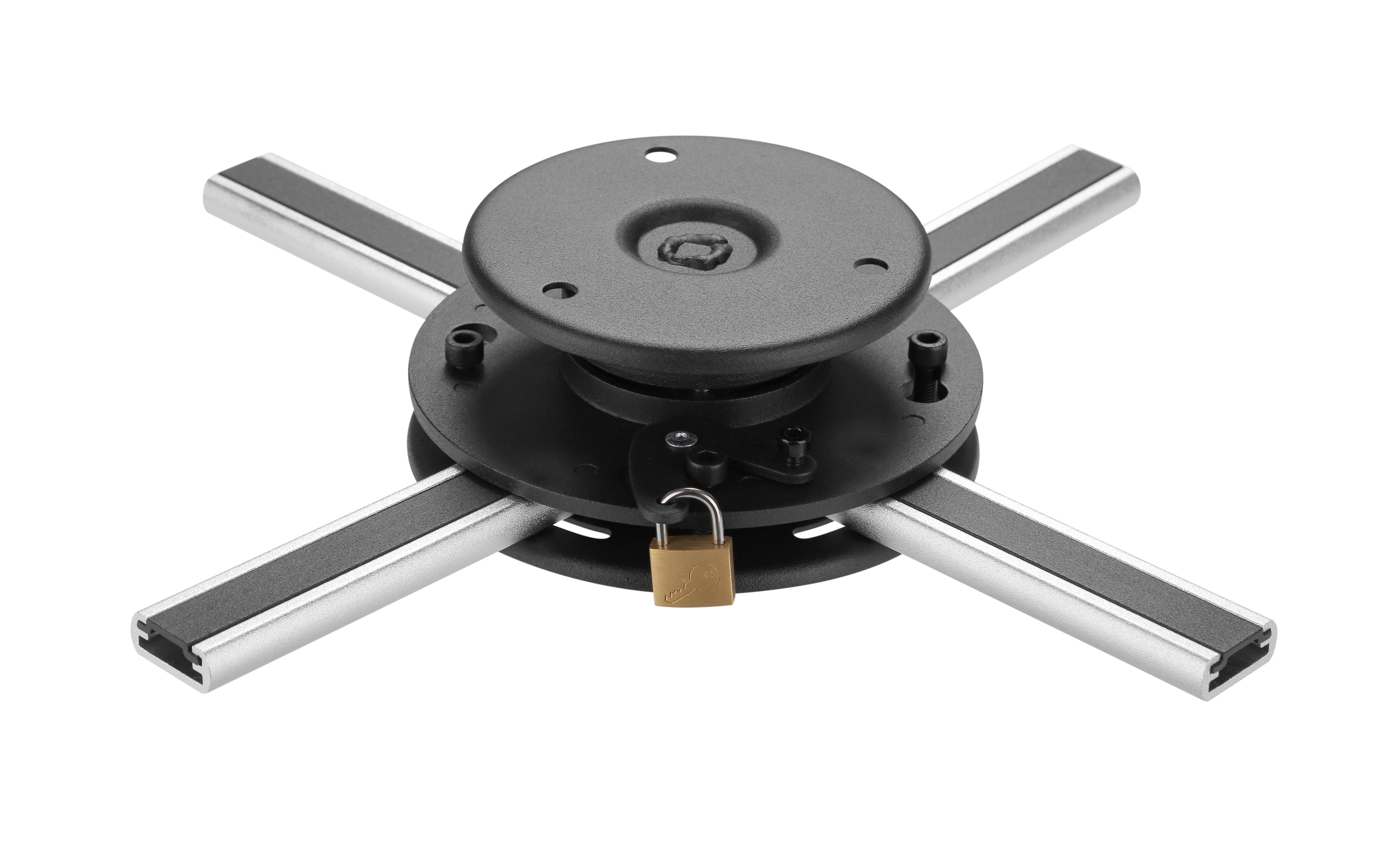 HALTERUNGSPROFI Beamer-Deckenhalterung PH11S, (Superflach)