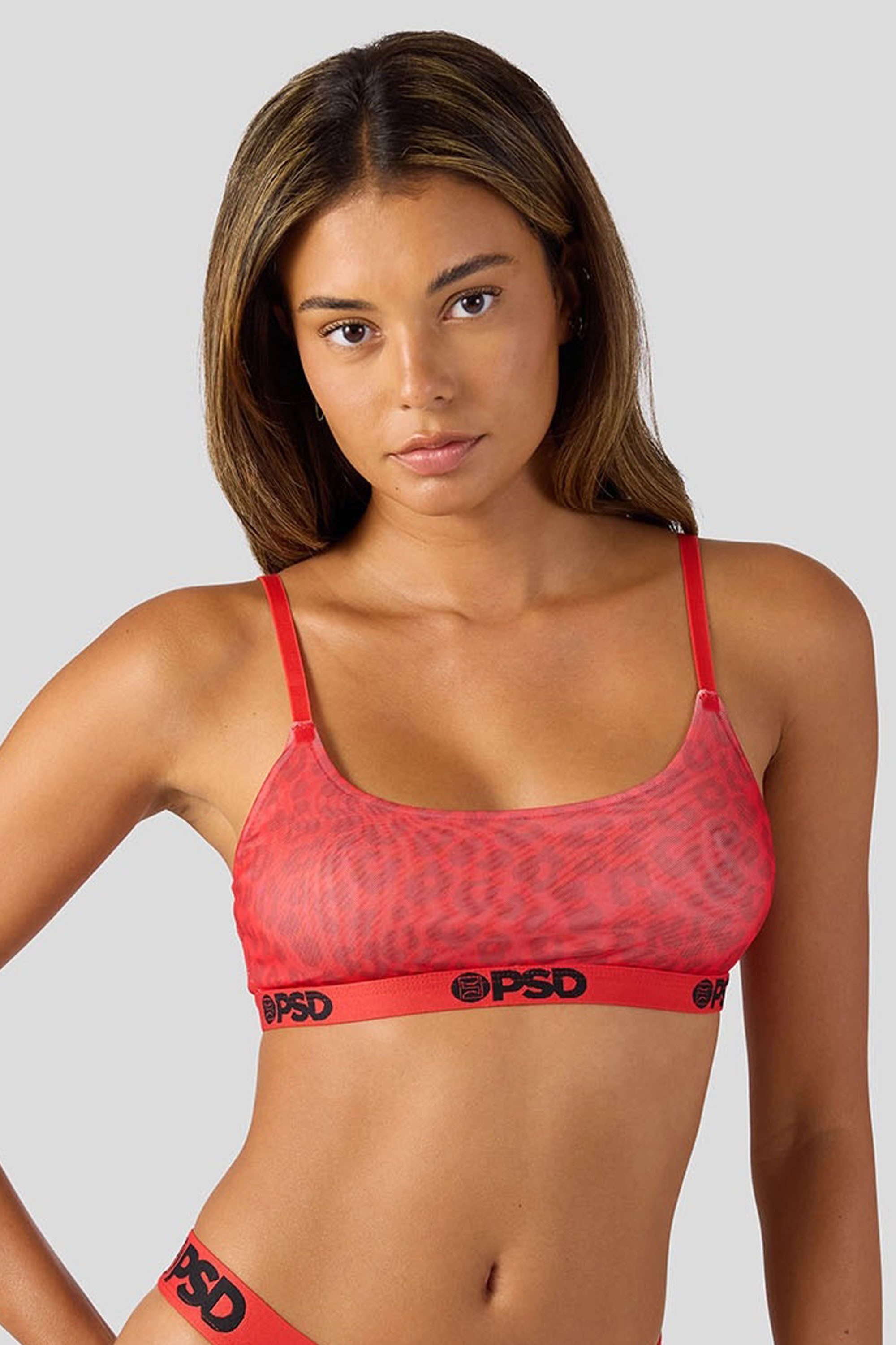 PSD Bralette-BH LEO MESH SBL Damen