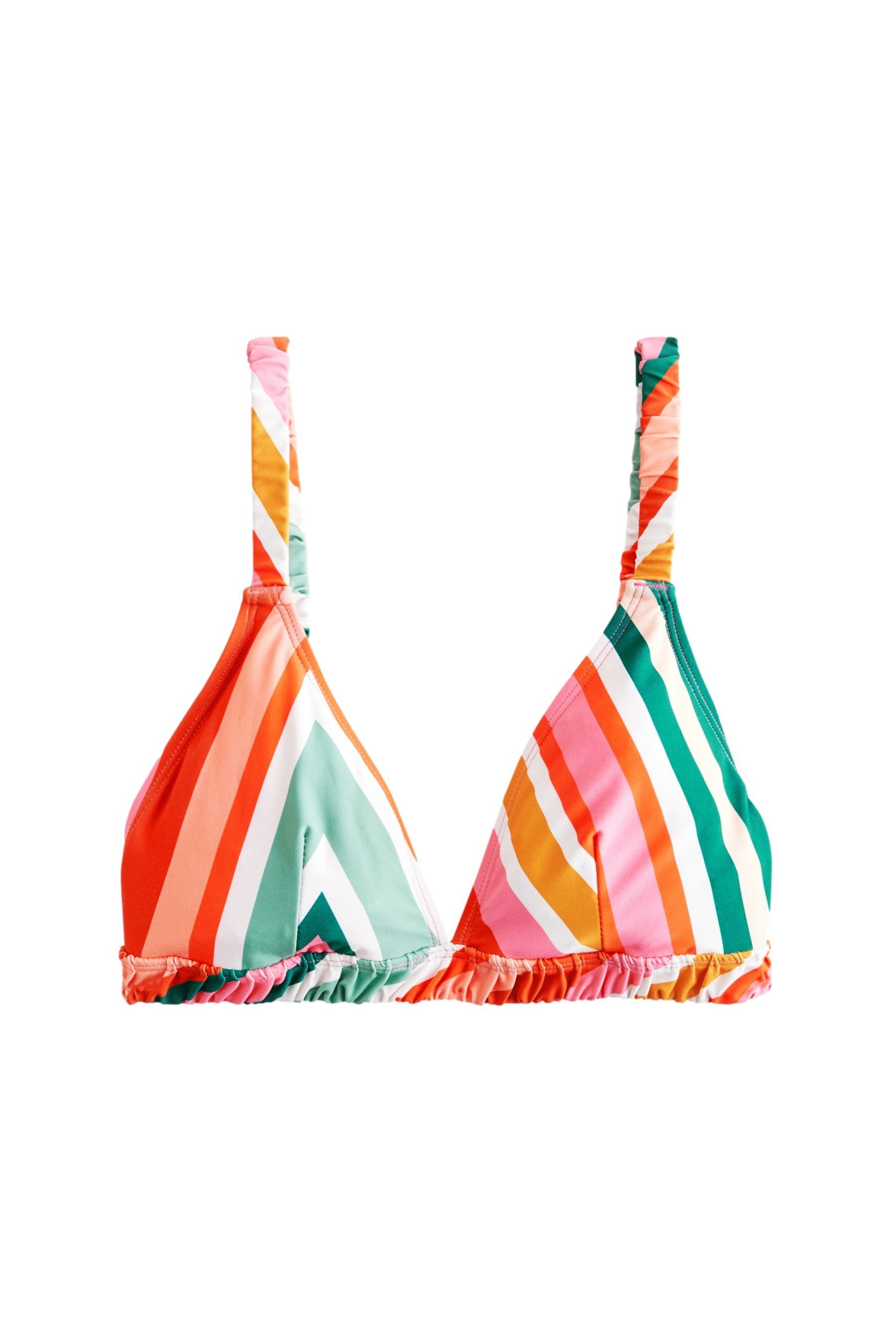 Next Triangel-Bikini-Top Geraffte Triangel-Bikini (1-St) günstig online kaufen