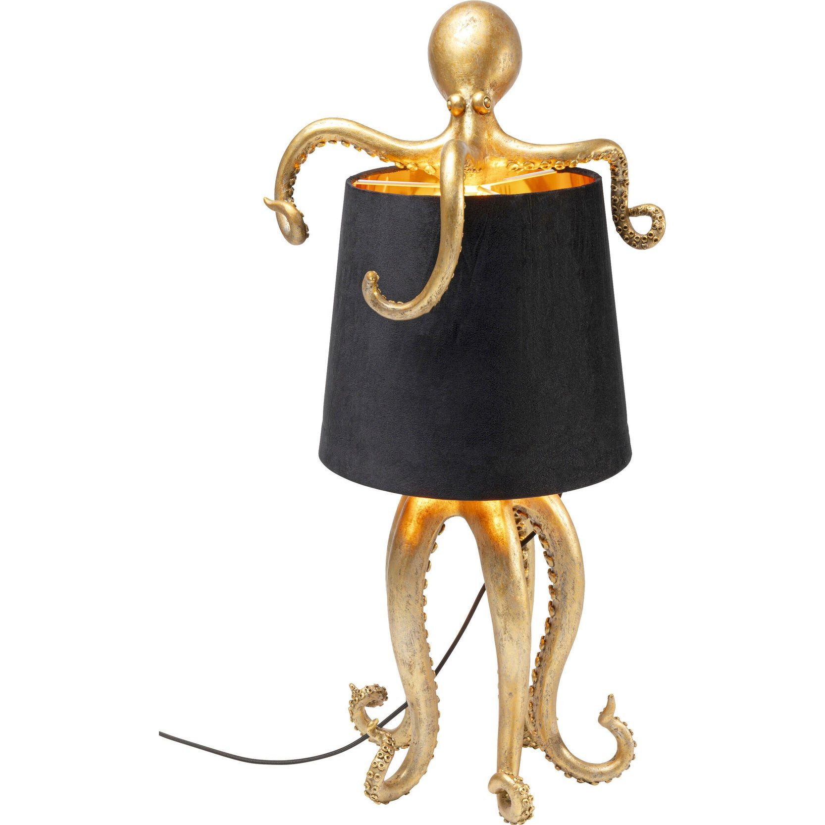 Kare Design Tischleuchte Octopus, ohne Leuchtmittel