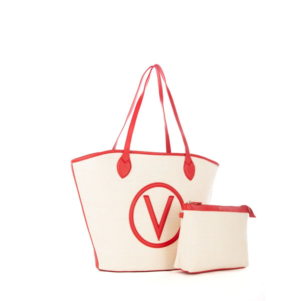 Mario Valentino Shopper Covent Naturale Cuoio