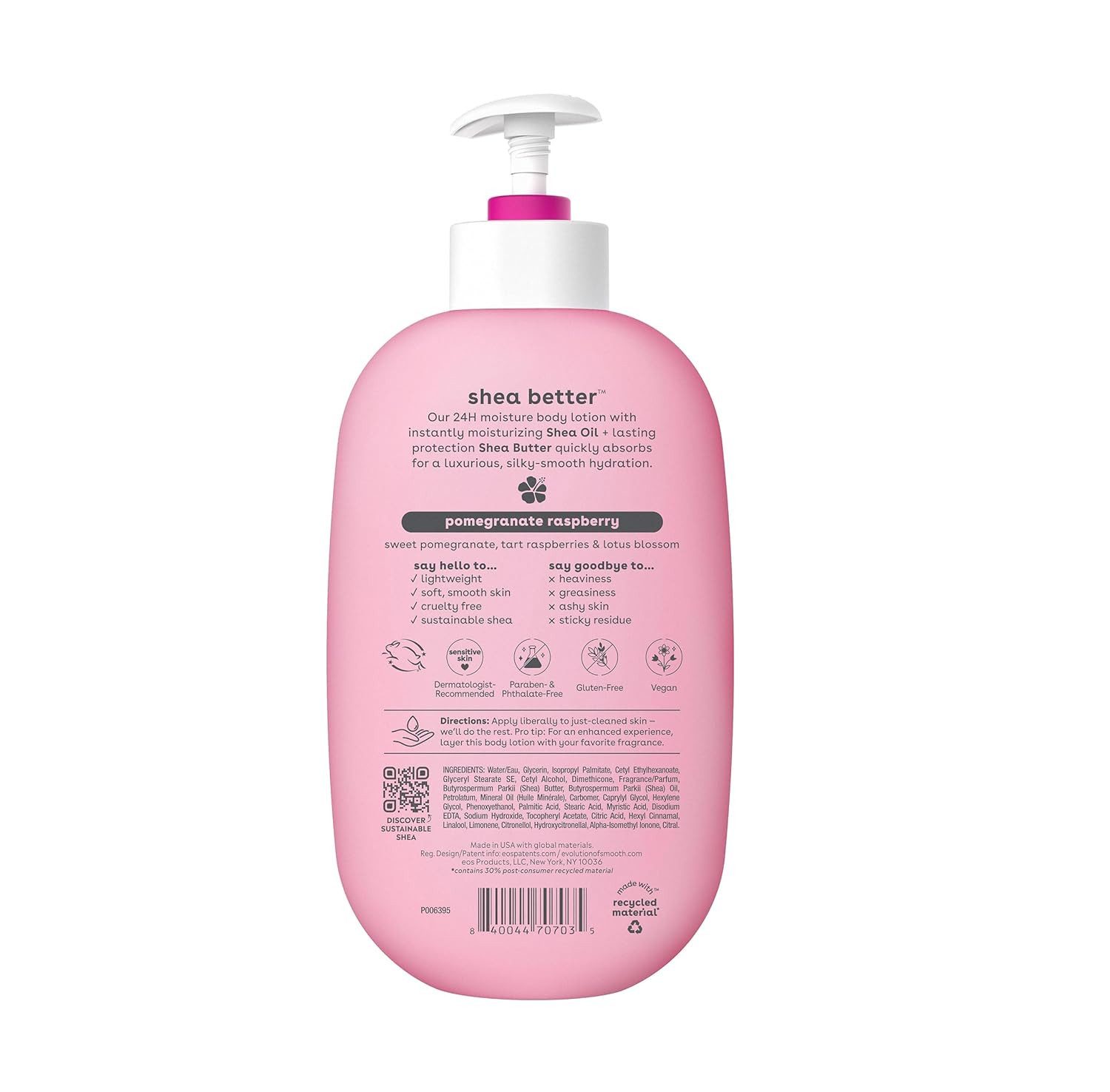 EOS Evolution of smooth Bodylotion Shea Better 24H Moisture Body Lotion-Bodywash-Bodymist-Bodyoil