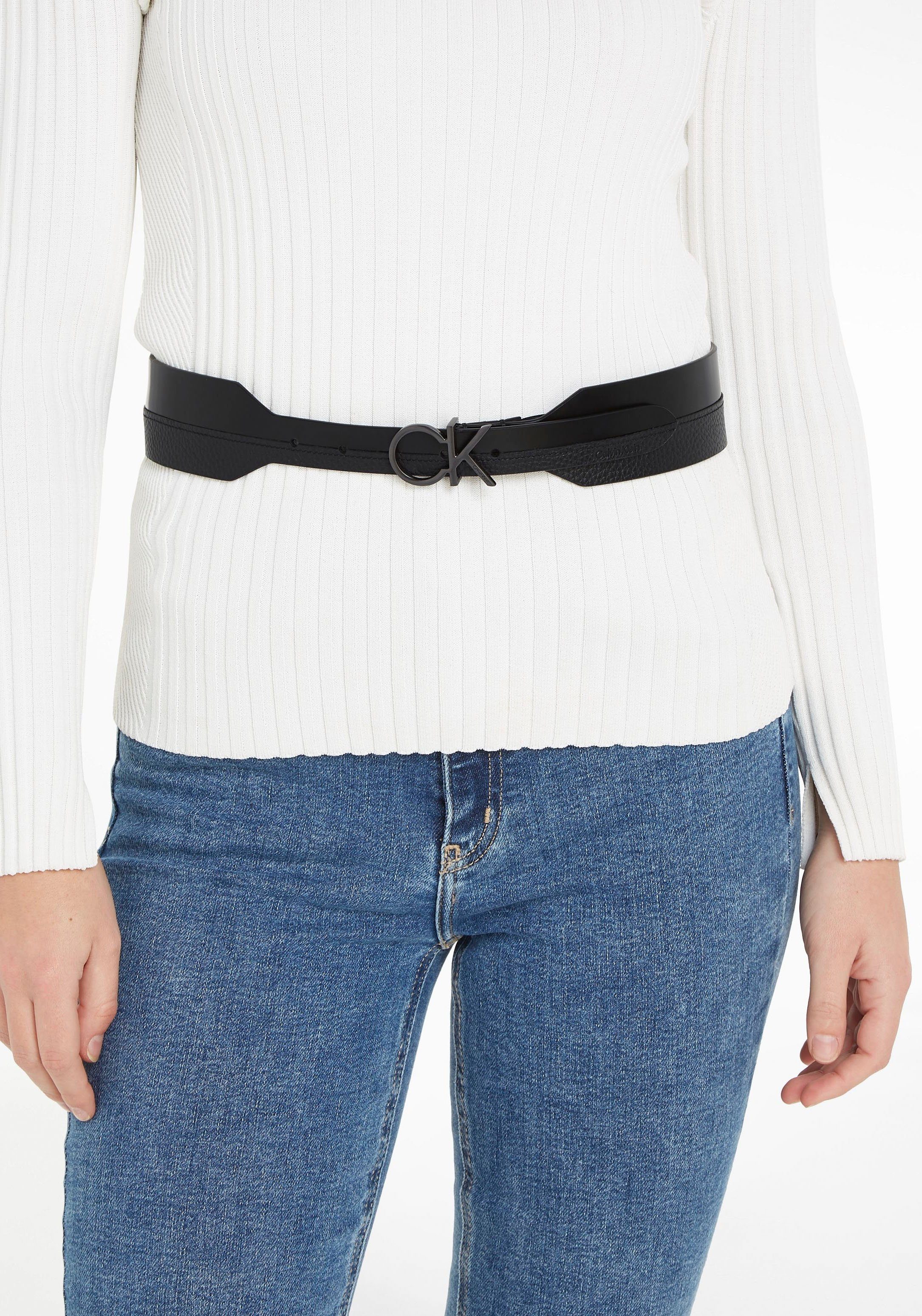 Calvin Klein WAIST 50MM BELT RE-LOCK MIX Ledergürtel