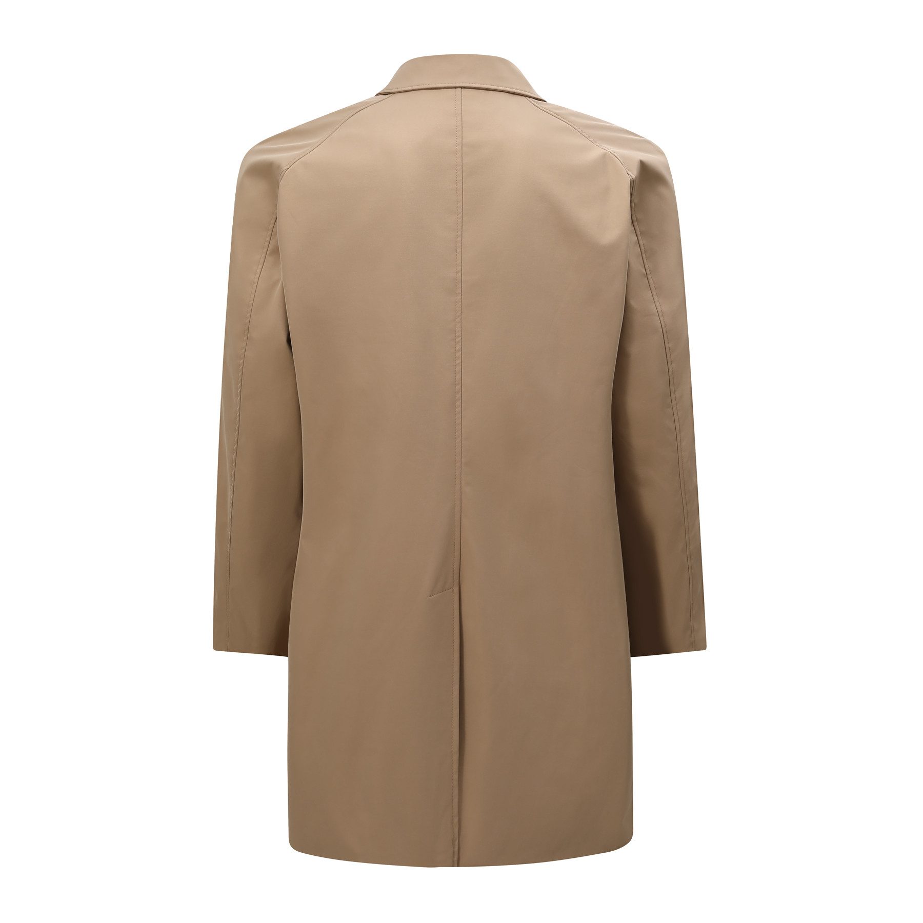 Allthemen Trenchcoat Herren Einreihiger Freizeit Trenchcoat mit Reverskragen Regular Fit