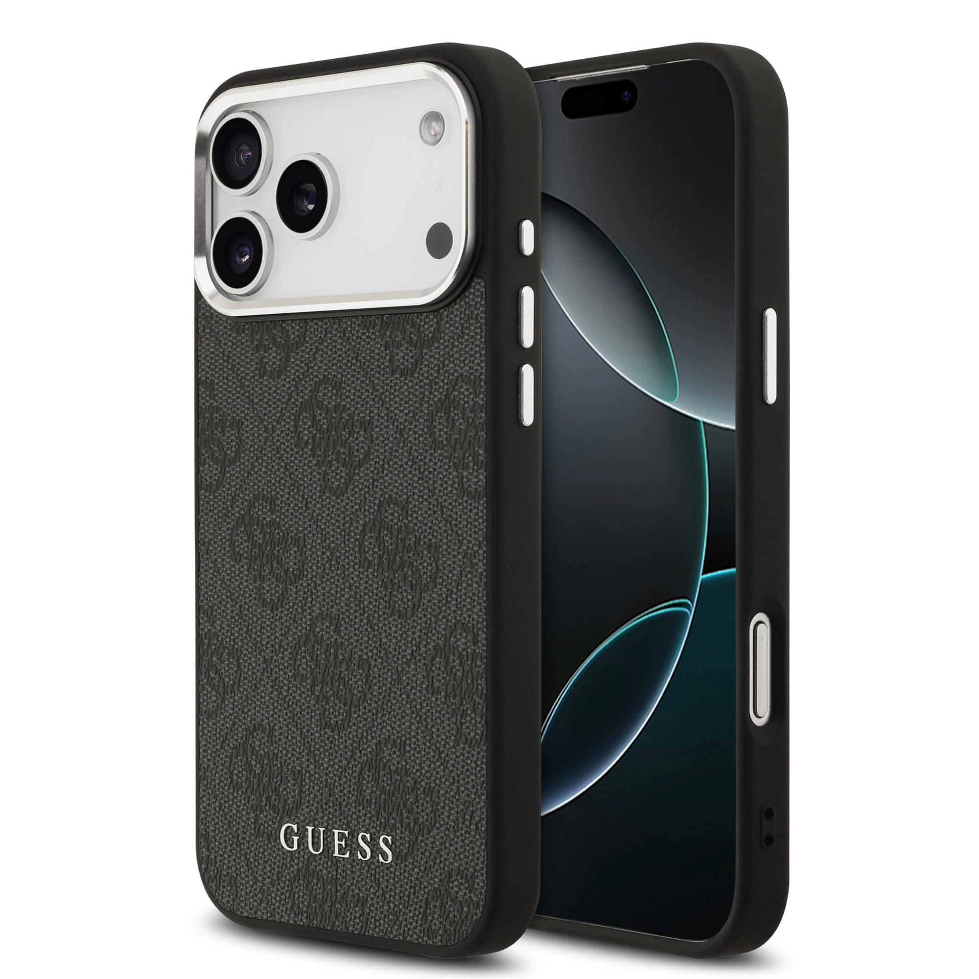 Guess Handyhülle GUESS Case für iPhone 17 Pro Max Classic 4G Magsafe Handyhülle Cover S