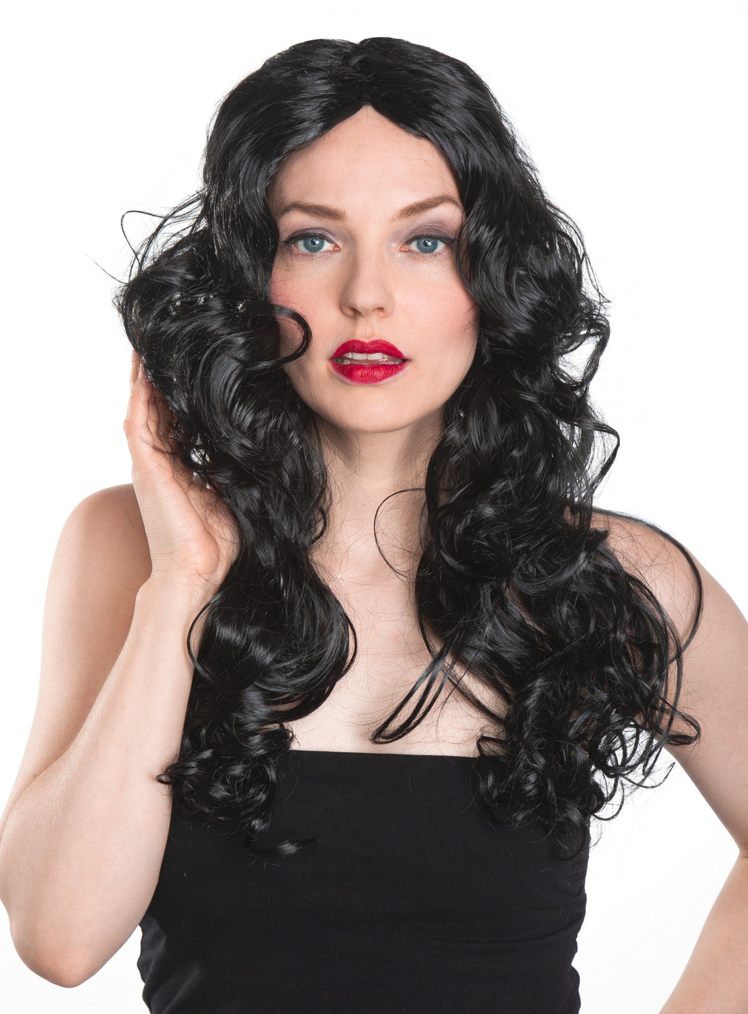 Maskworld Kostüm-Perücke Piratin Perücke für Karneval Faschingskostüm Damen, Verflucht gute Piratenperücke von MASKWORLD