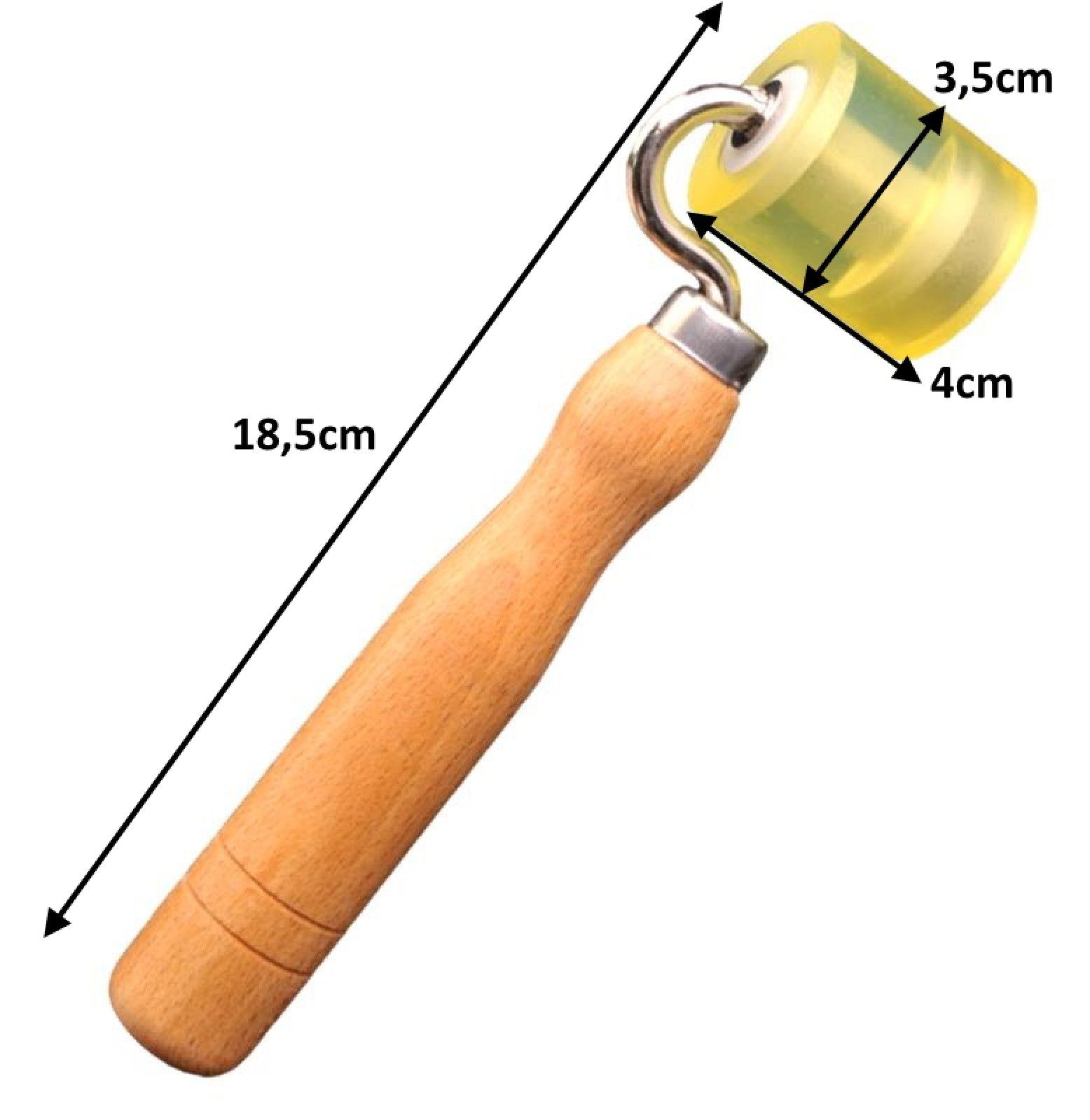 Verschweißen und Andrückrolle für 2er - zum BAYLI 40mm Set Kantenumleimer Andruckwalze