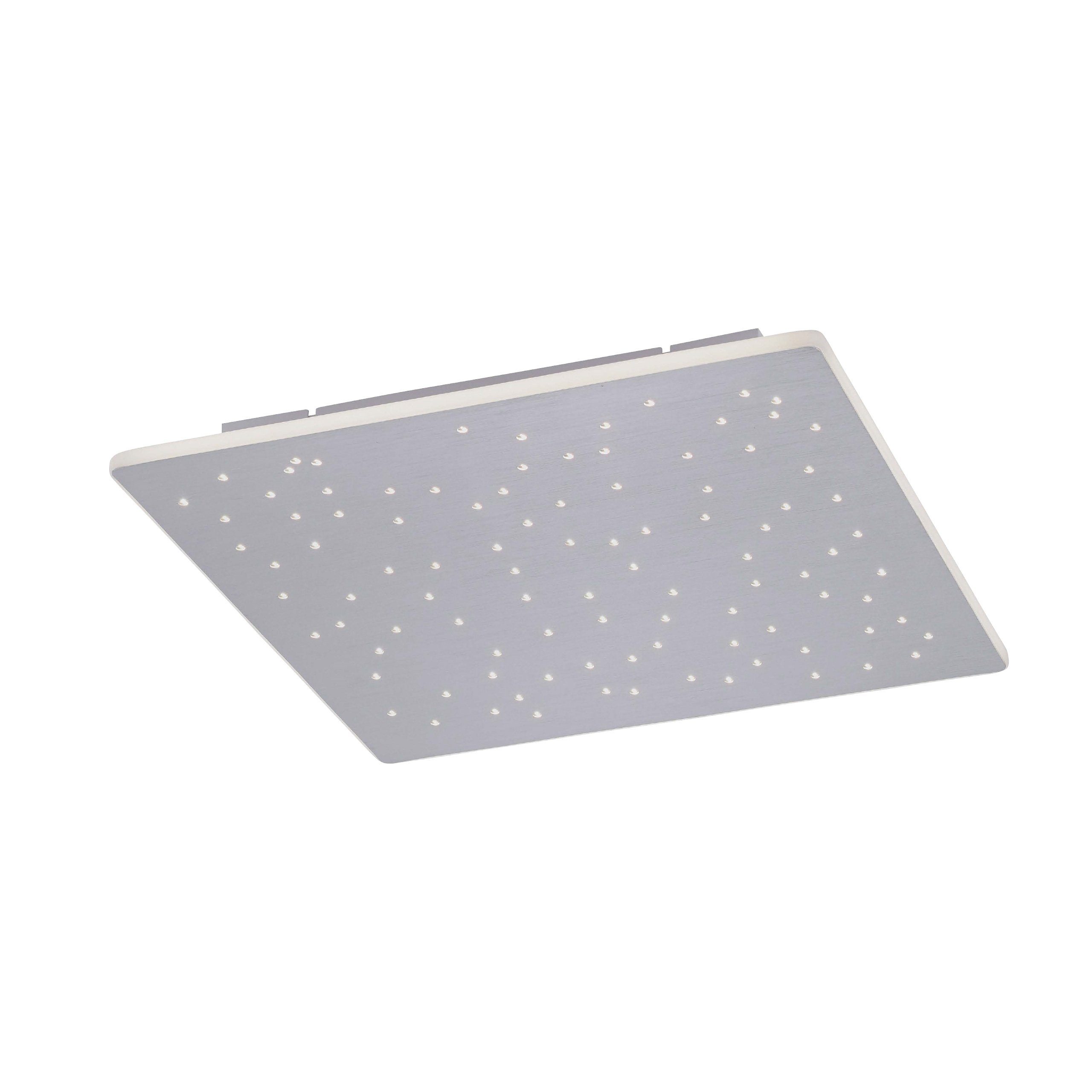 Paul Neuhaus Smarte LED-Leuchte LED Panel Deckenlampe Q - NIGHTSKY Smart Home, Smart Home, CCT-Farbtemperaturregelung, Dimmfunktion, Memoryfunktion, mit Leuchtmittel, Warmweiß bis Tageslichtweiß, CCT Lichtfarbwechsel, dimmbar Fernbedienung APP