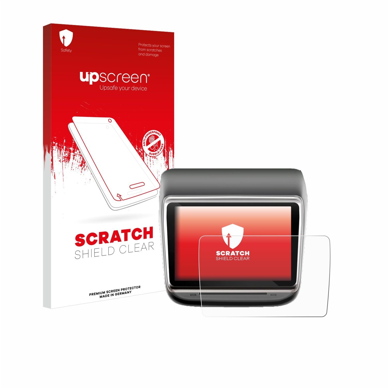 upscreen Schutzfolie für Tesla Model 3 Infotainment System 7.2,  Displayschutzfolie, Folie klar Anti-Scratch Anti-Fingerprint