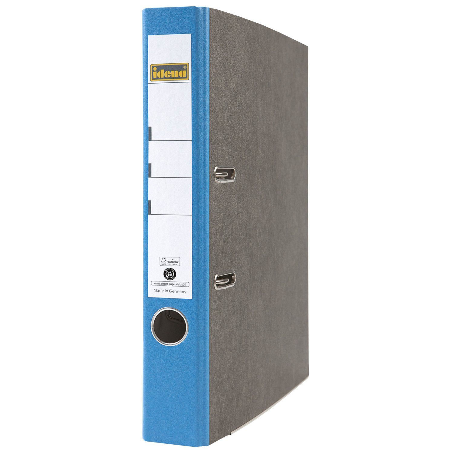 Idena Aktenordner Idena 303067 - Папки с файлами für DIN A4, 5 cm schmal, Wolkenmarmor, blau, 1