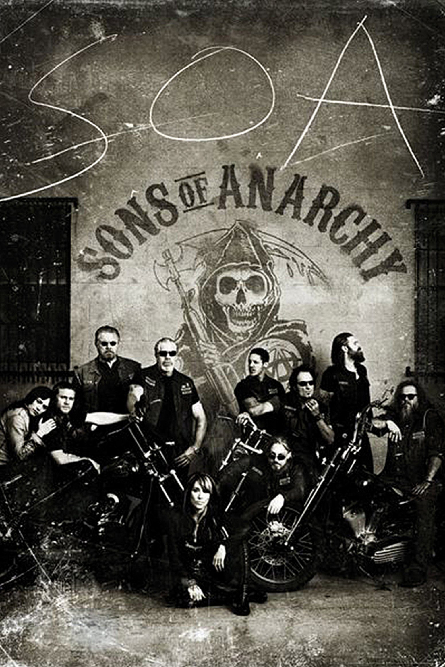 PYRAMID Poster Sons of Anarchy Poster Vintage 61 x 91,5 cm