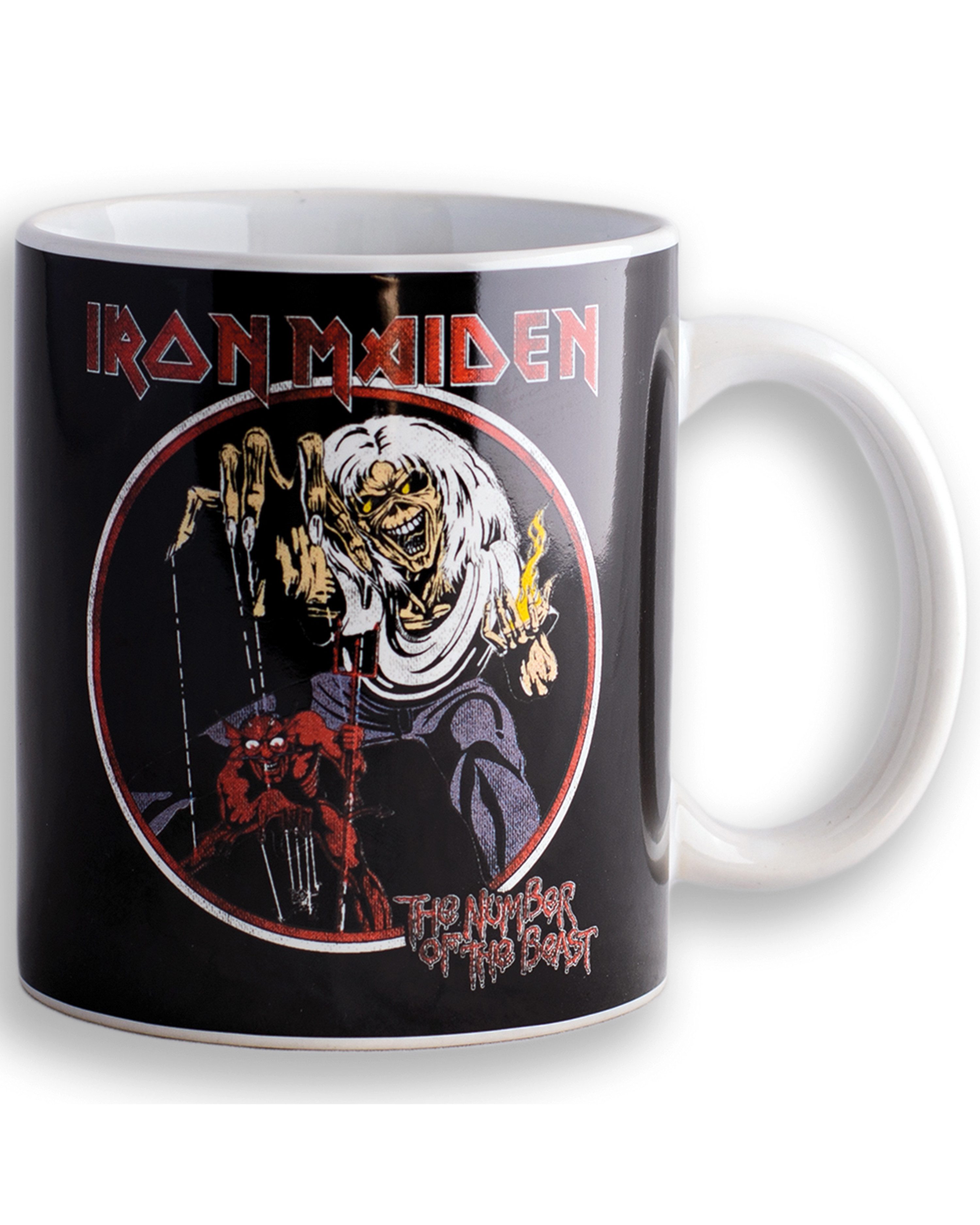 Klangundkleid Tasse Iron Maiden Tasse The Number of the Beast