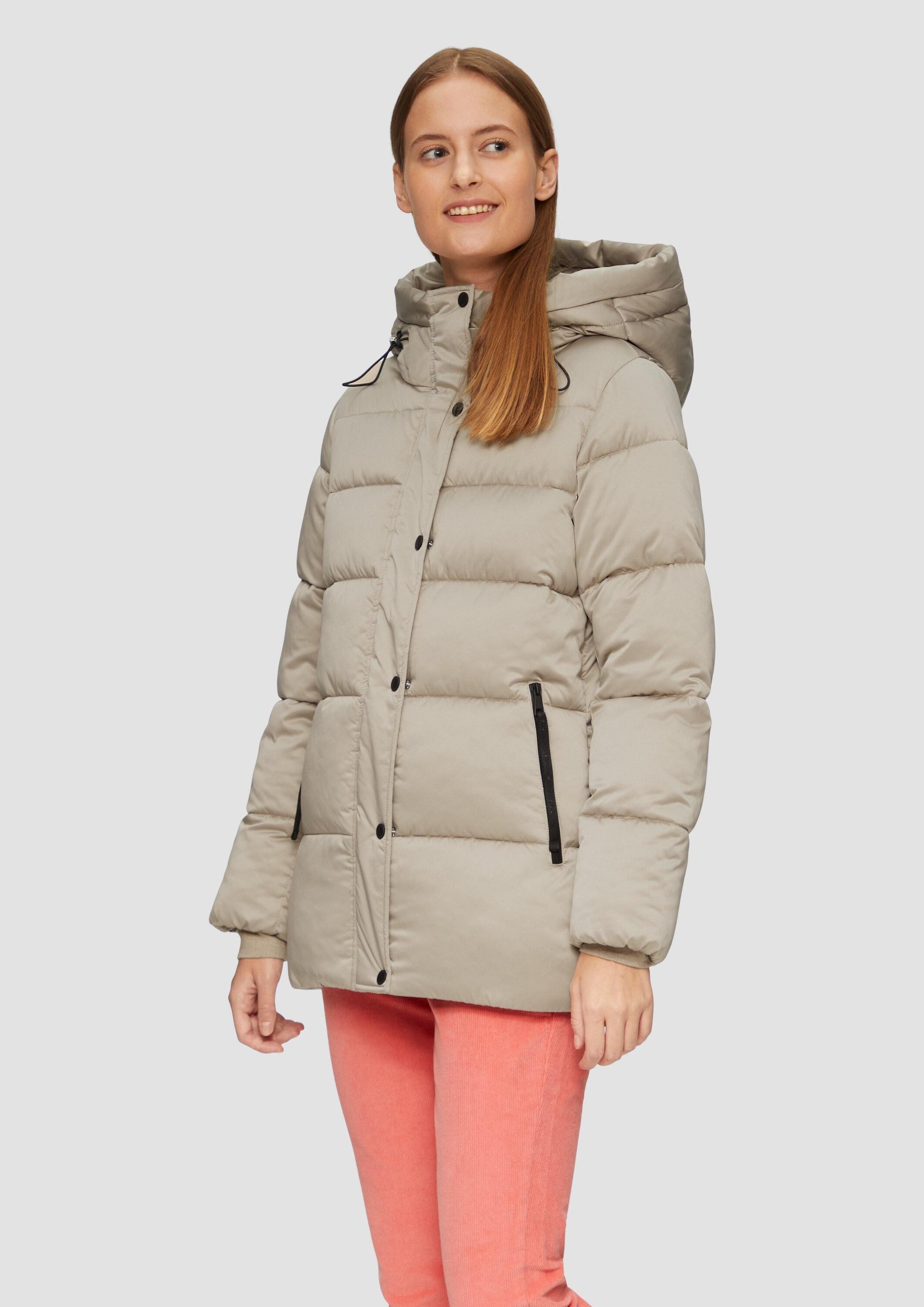 s.Oliver Winterjacke Outdoor-Jacke Pufferjacke in Satin-Optik günstig online kaufen