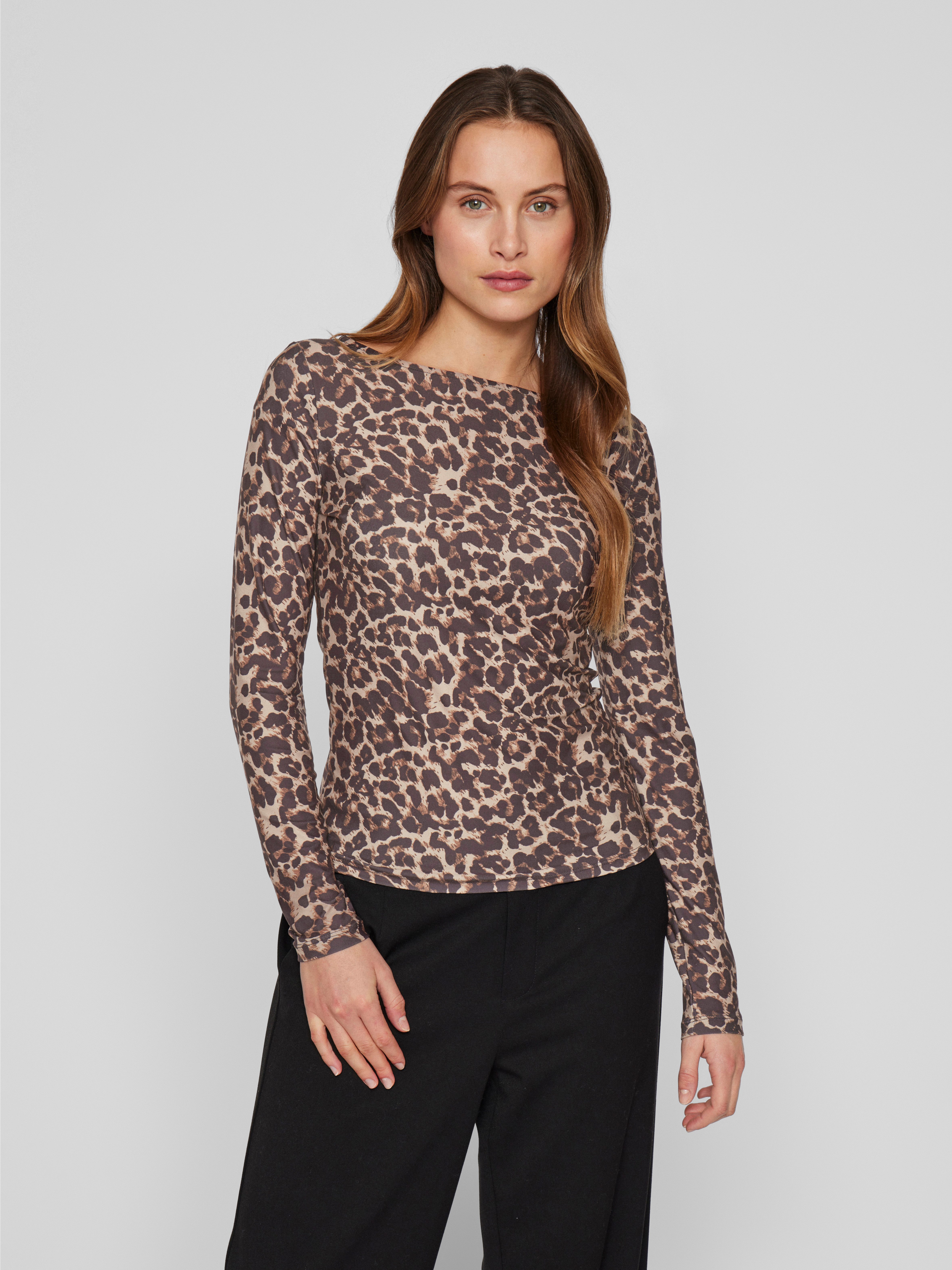 Vila Langarmshirt VILEOA BOATNECK L/S TOP günstig online kaufen