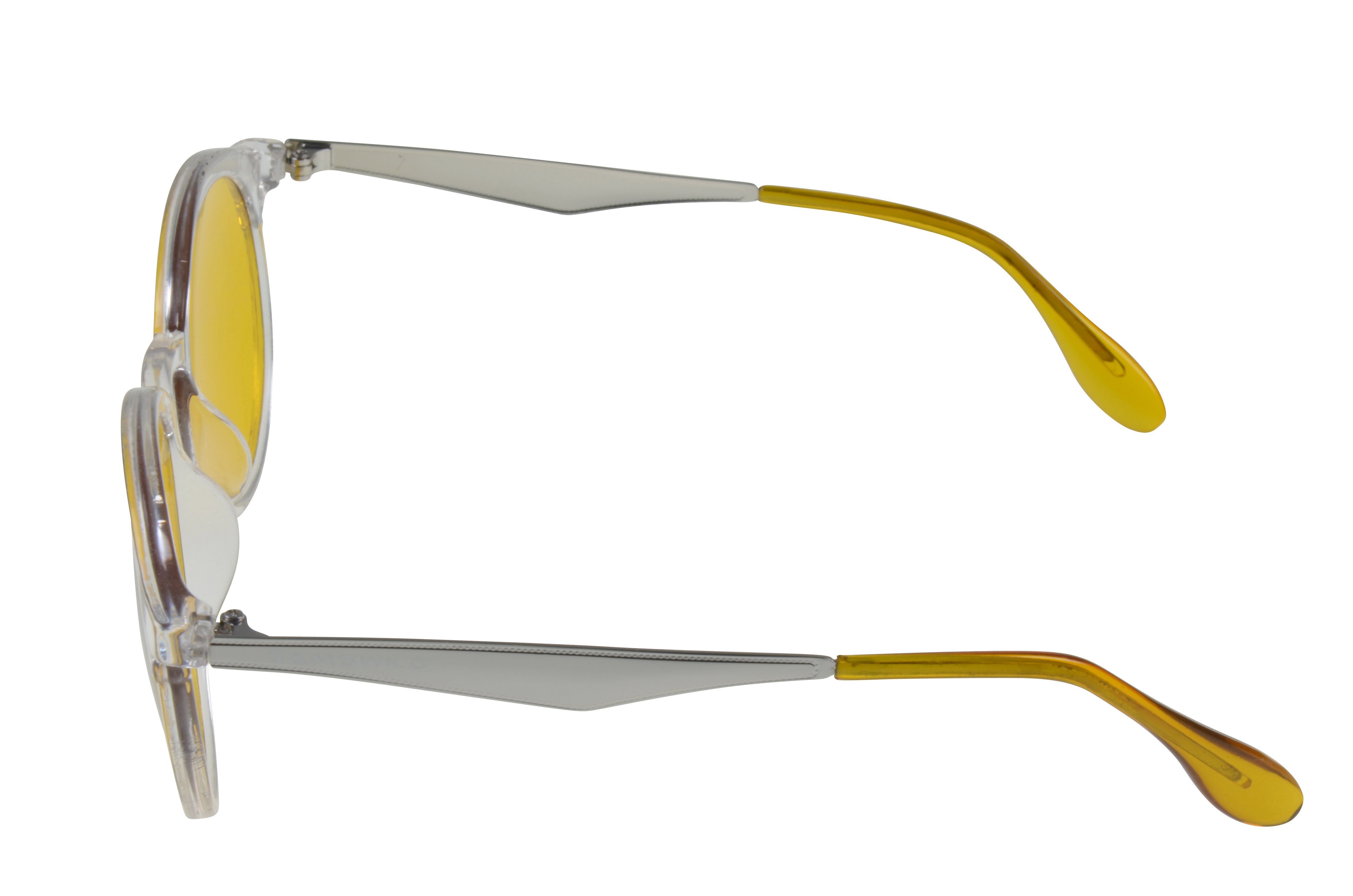 Gamswild Sonnenbrille UV400 GAMSSTYLE Modebrille getönte Gläser in cat. 2 Damen Modell WM1121 in blau, grün, gelb