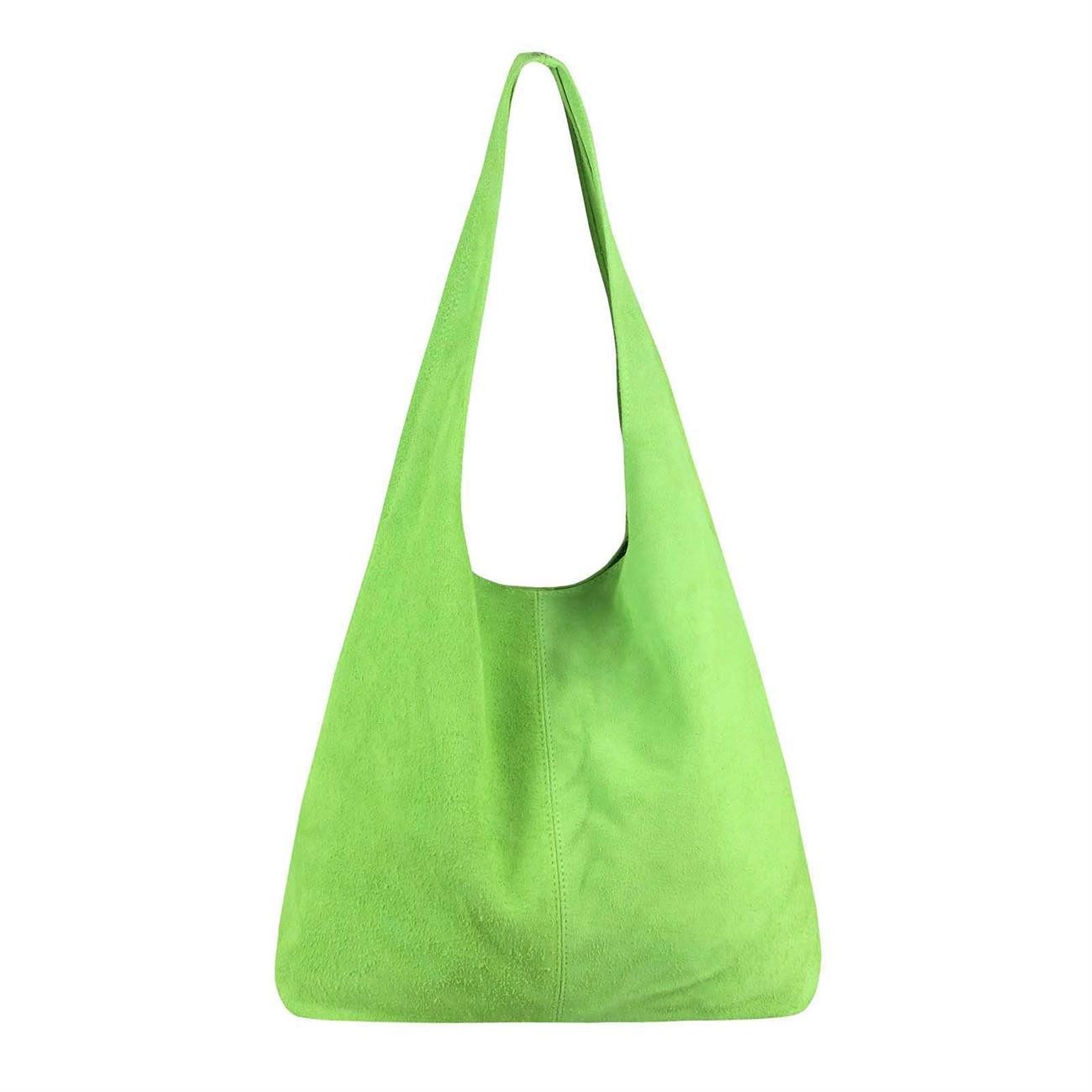 ITALYSHOP24 Schultertasche Made in Italy Damen Leder Tasche Schultertasche, ein Leichtgewicht, als Handtasche, Henkeltasche tragbar