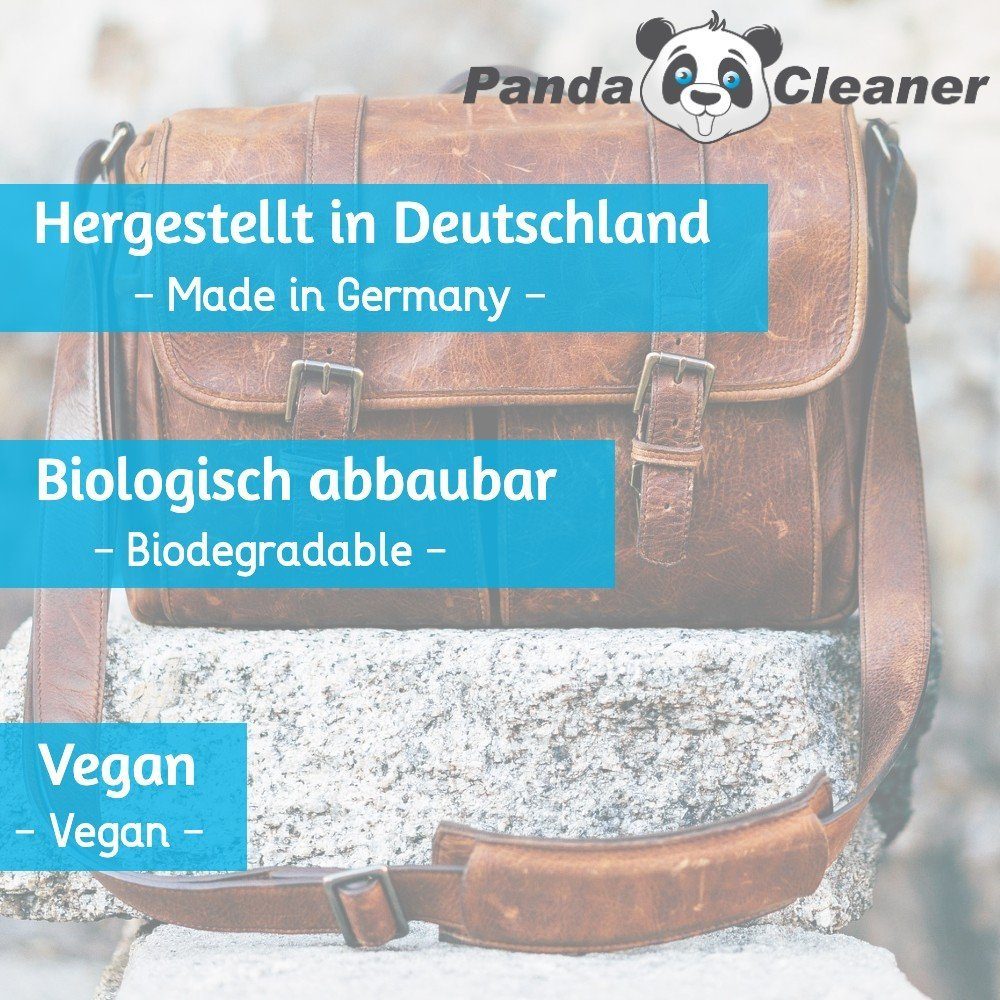 Lederreiniger Lederpflege - PandaCleaner 500ml) (Nachfüllflasche Leder-Reinigung