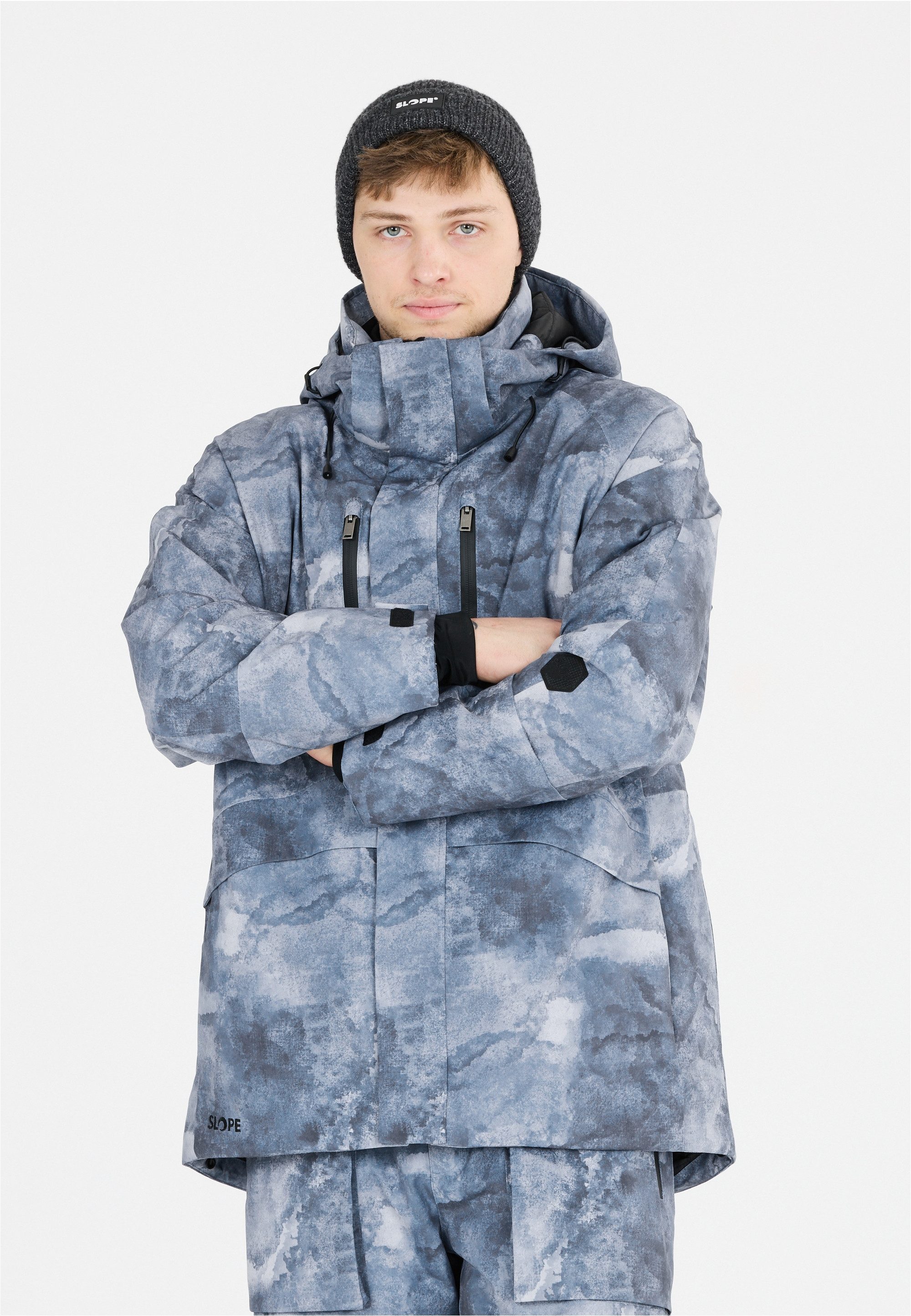 SLOPE Skijacke Kenai (1-St) Mit coolem Print und wetterfesten Eigenschaften günstig online kaufen