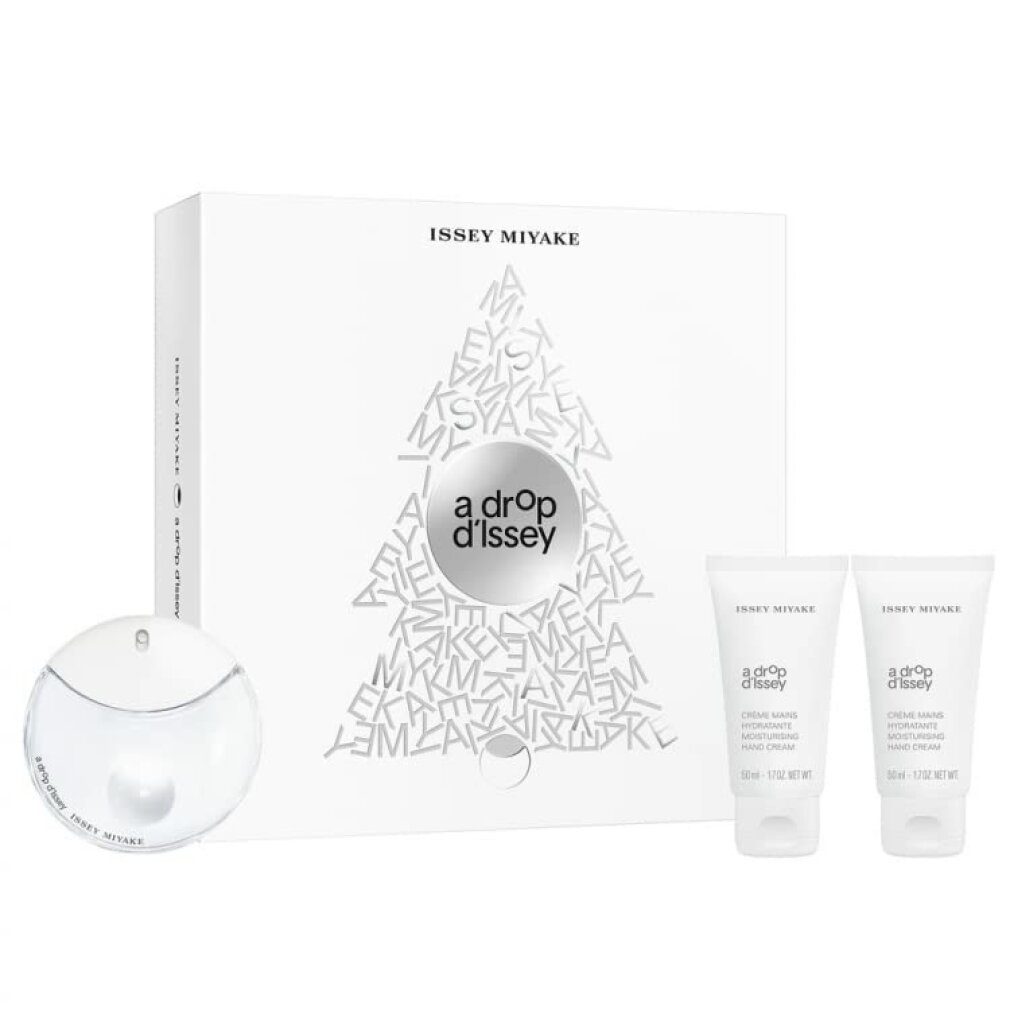 Issey Miyake Eau de Parfum Issey Miyake A Drop d'Issey Geschenkset EDP + 2 x Handcreme
