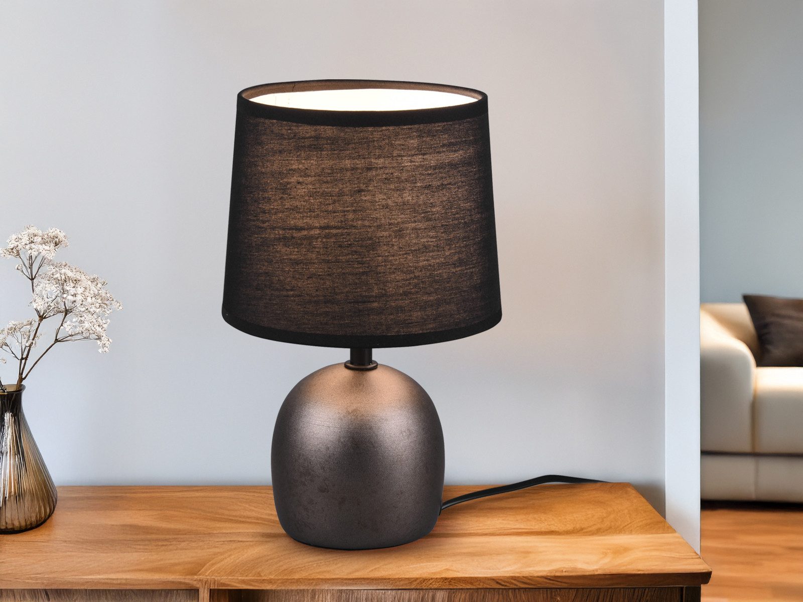 Reality Leuchten LED Nachttischlampe, LED wechselbar, günstig online kaufen