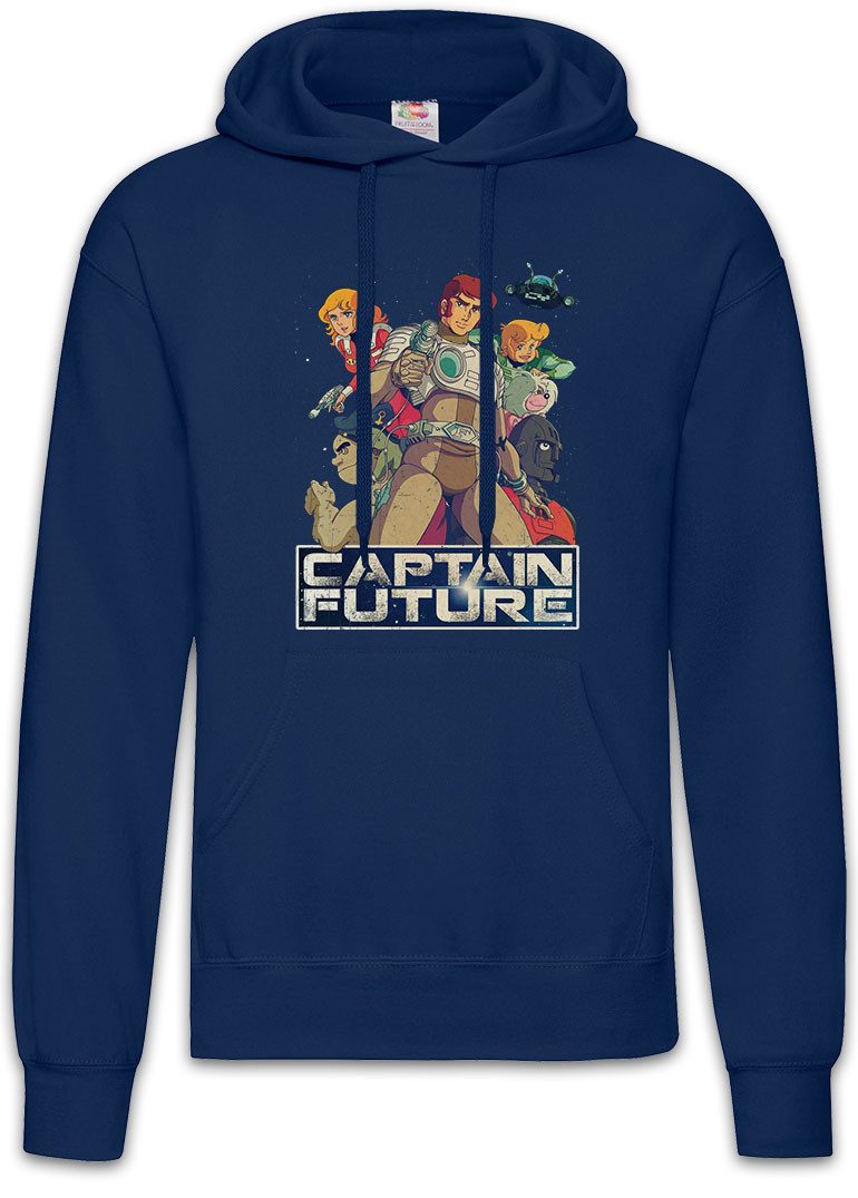 Hoodie Future Crew Herren Hoodie TV Anime Manga Captain Eighties Achtziger