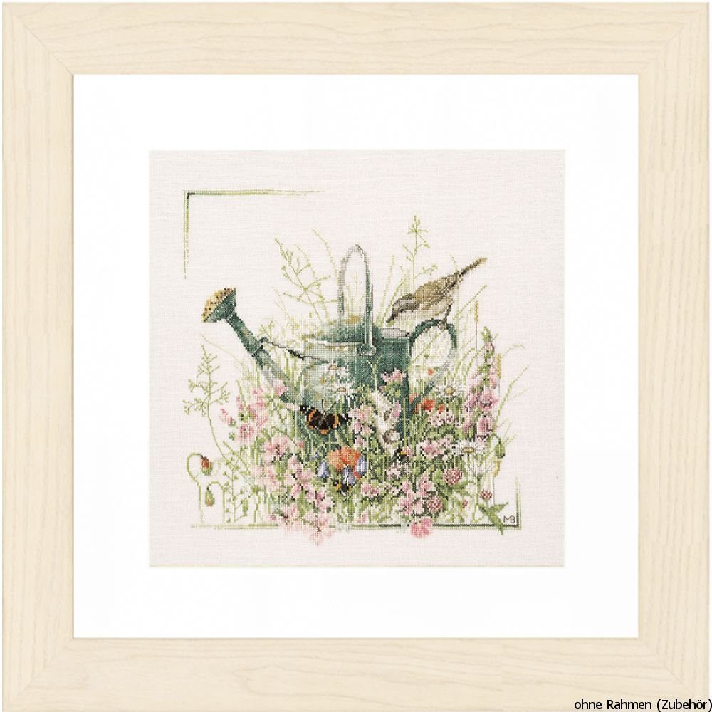 Lanarte Kreativset Lanarte Kreuzstichset "Meine Gießkanne", (embroidery kit by Marussia)