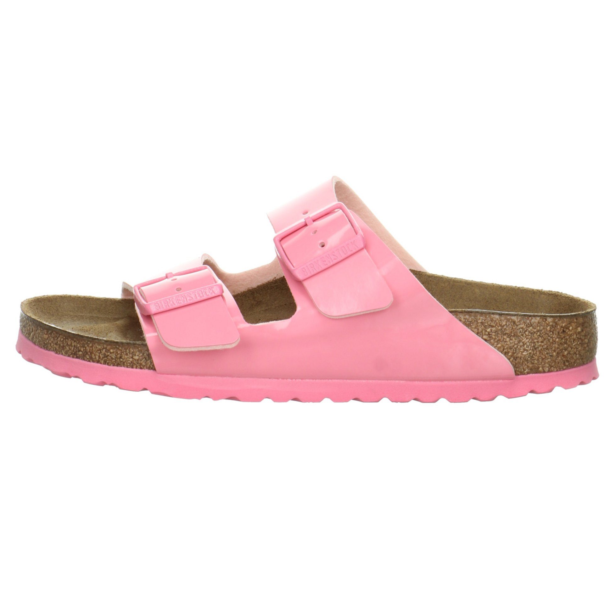 Synthetik Damen candy Pantolette Pantoletten Sandalen pink Birkenstock