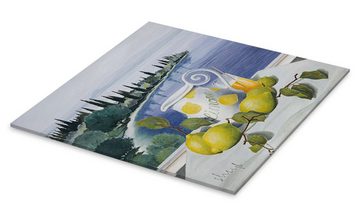 Posterlounge Acrylglasbild Franz Heigl, Erfrischung des Südens, Esszimmer Mediterran Malerei