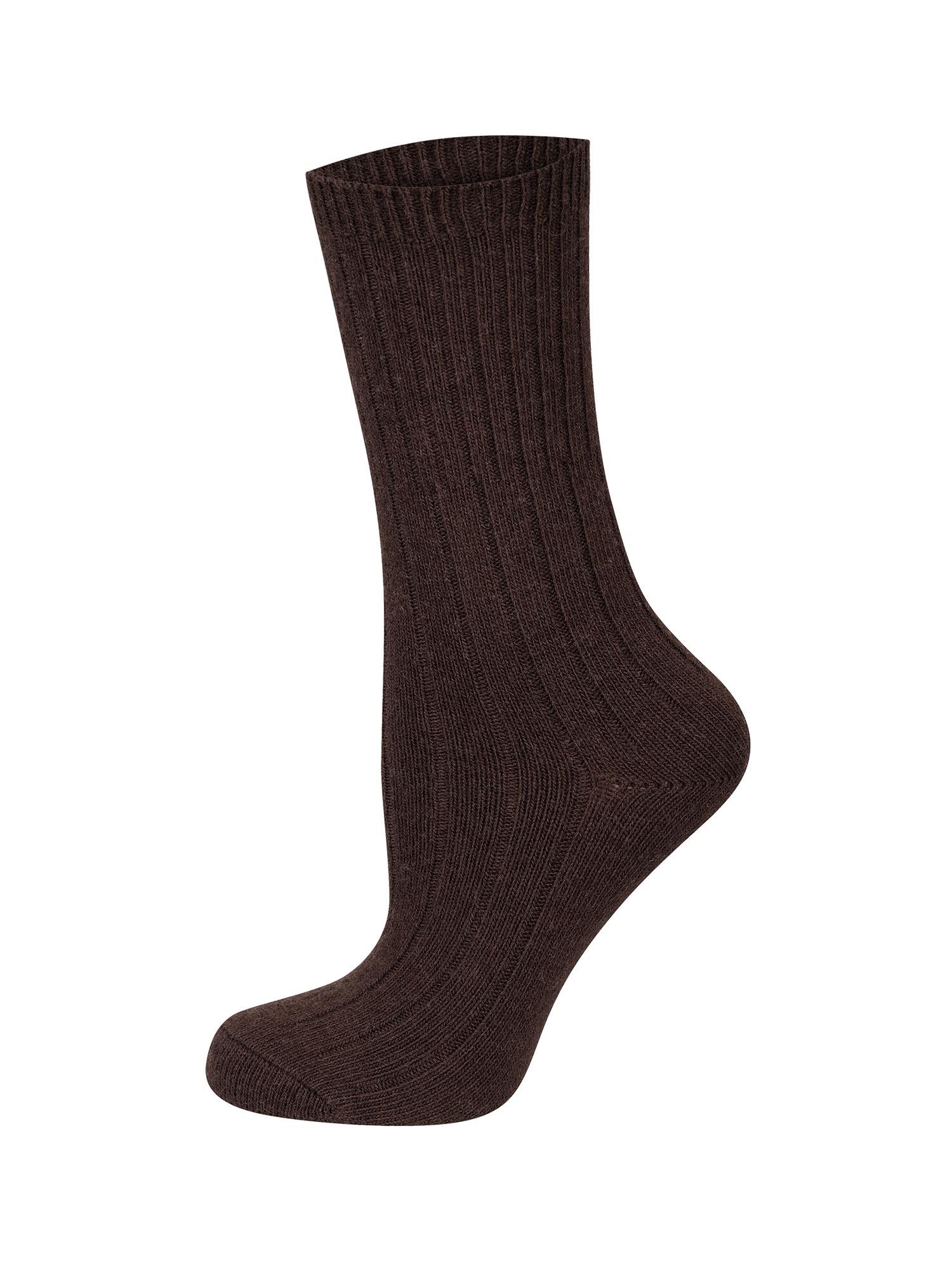 Nur Die Freizeitsocken Premium Wolle & Kaschmir Socke Casual Socken, Alltagssocken, Bequeme Socken