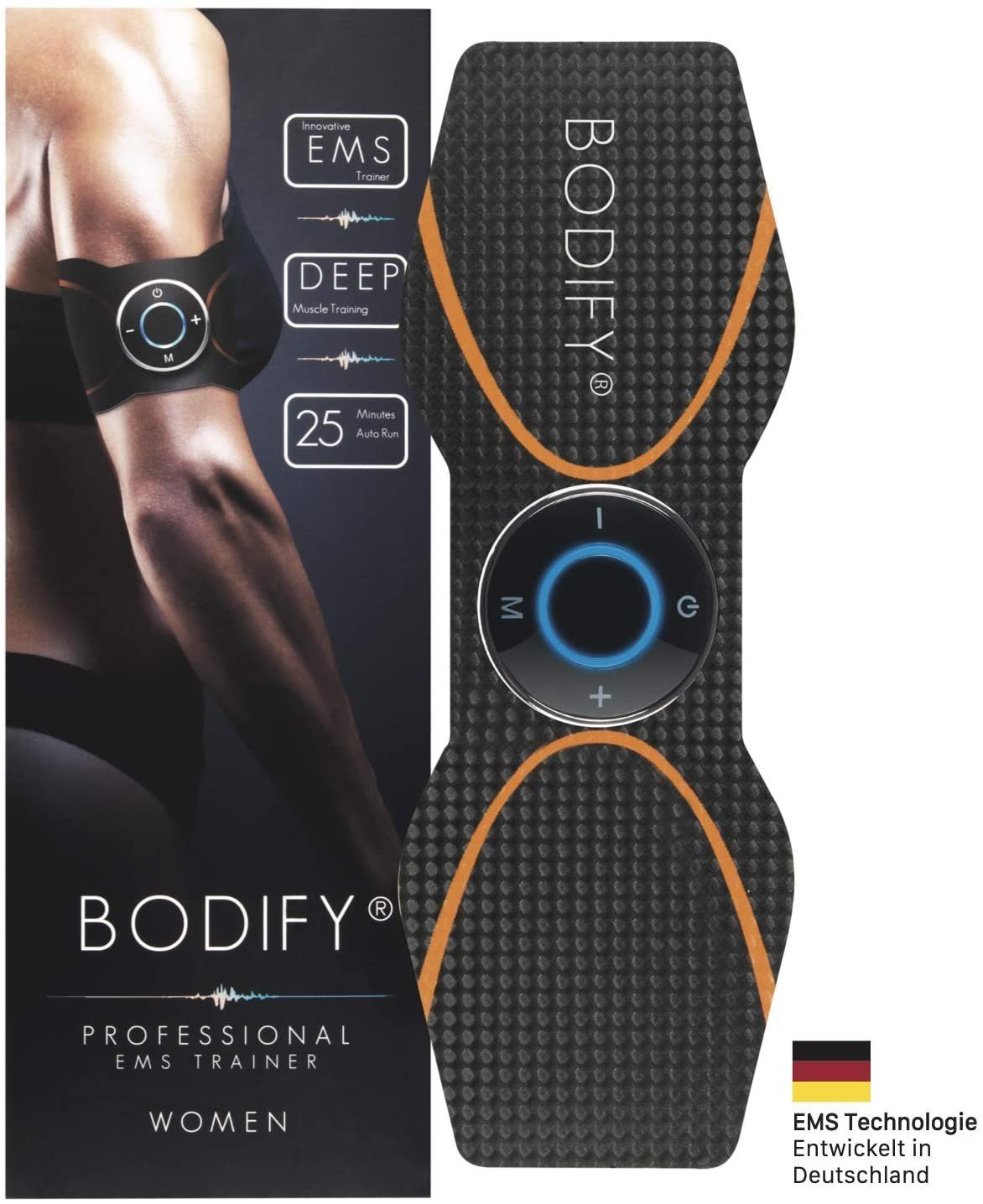 BODIFY EMS-Arm-Trainer - 2in1 EMS Trainer - Gezielte Stimulation der Arm & Beinmuskulatur