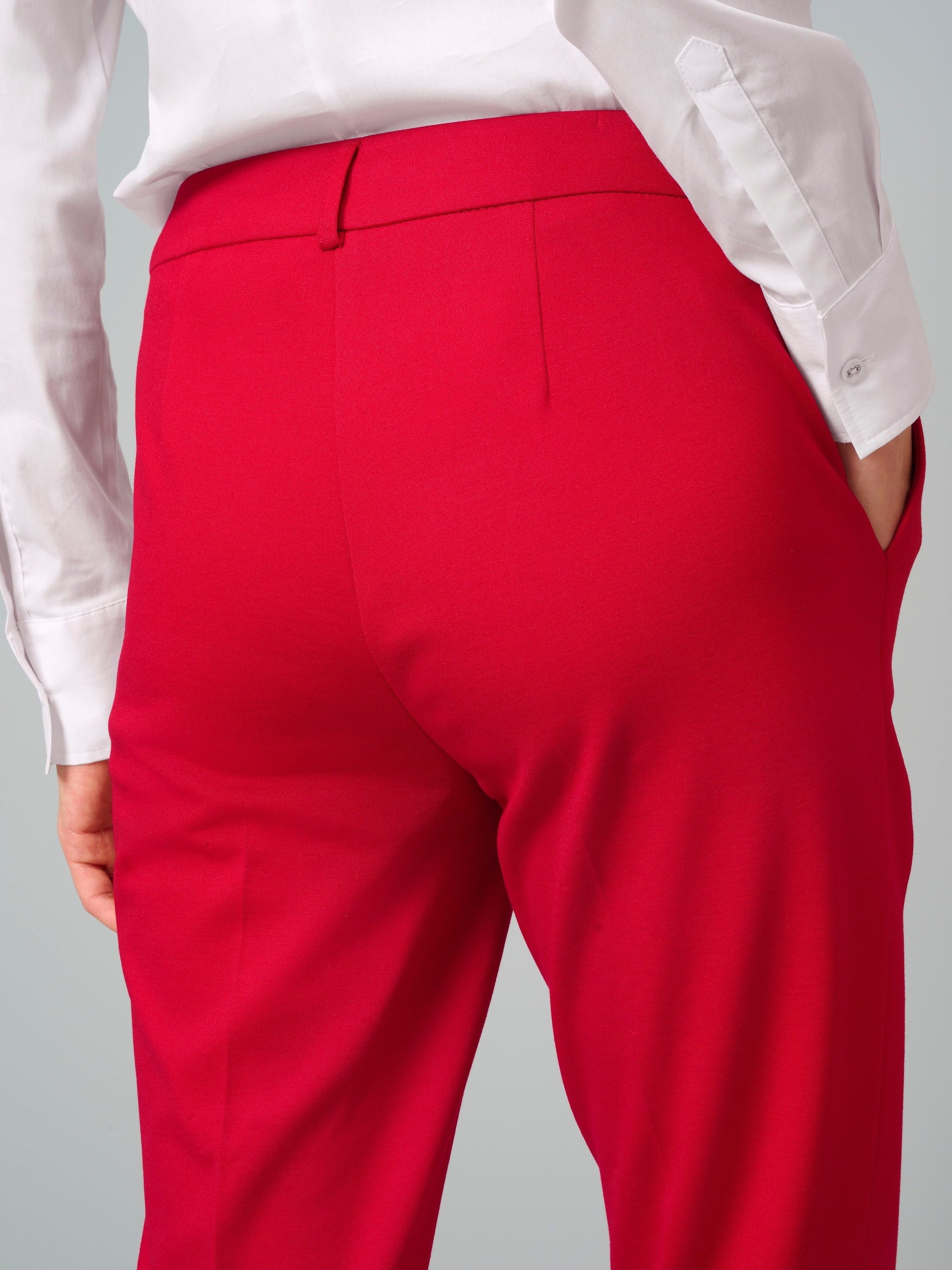 Alba Moda Stoffhose Hose mit geradem Bein