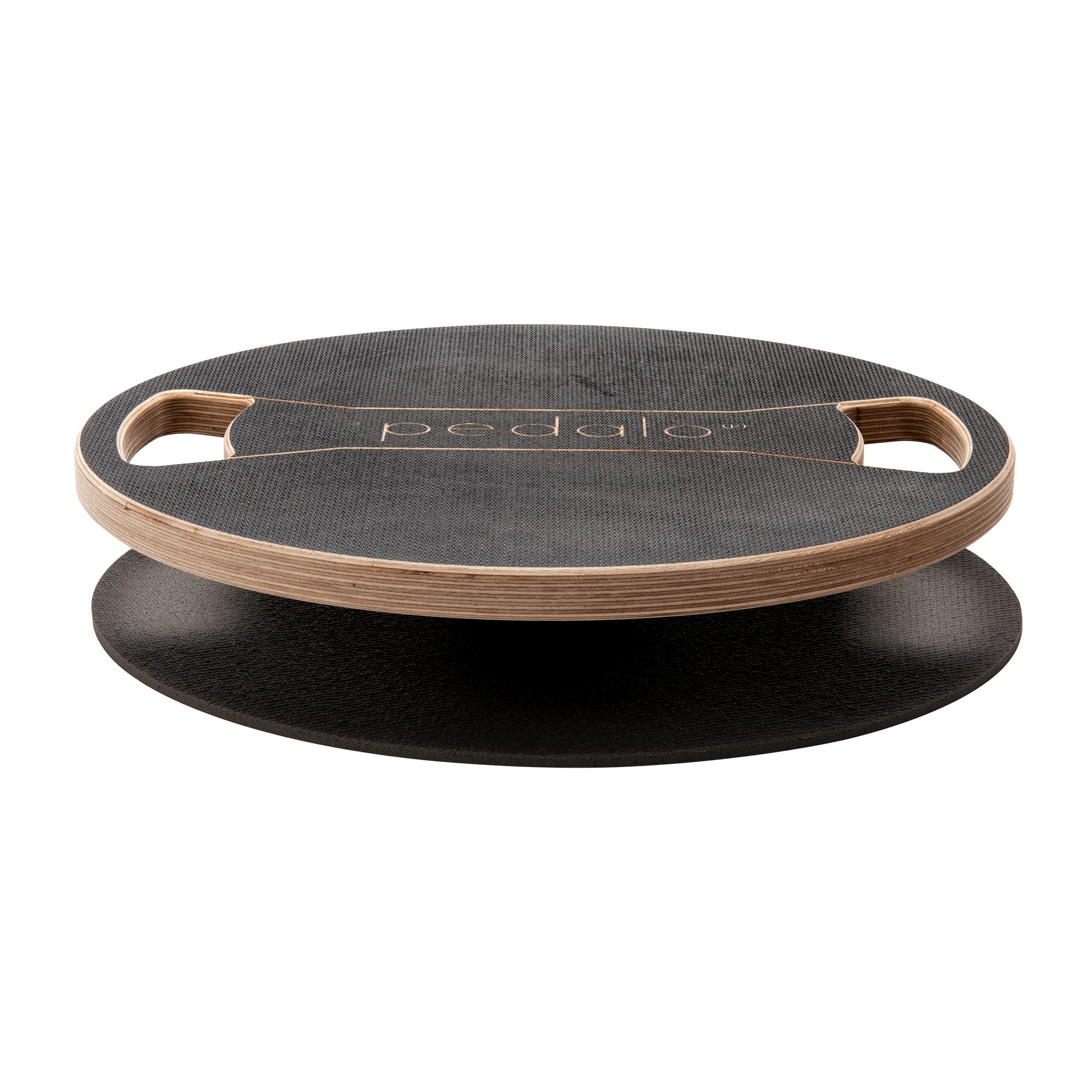 pedalo® Balancekreisel Balance-Board Single 380 I Gleichgewicht I Koordination I Reaktion, Antirutsch-Beschichtung, inkl. Antirutsch-Matte und Griffe