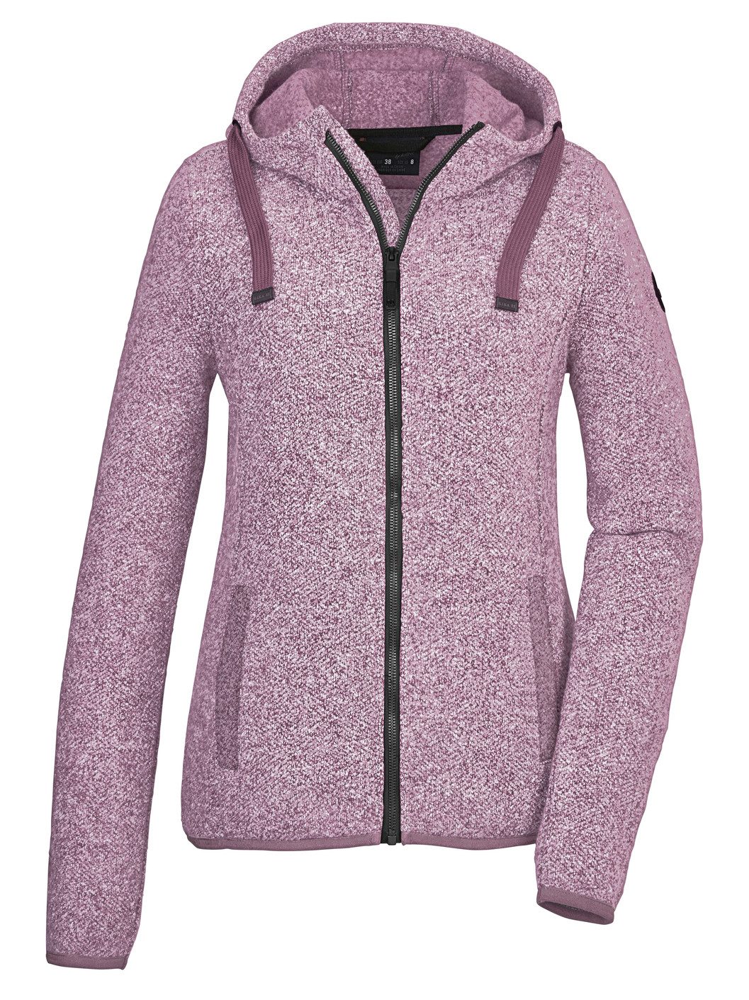 G.I.G.A. DX by killtec Strickfleecejacke GW 52 WMN KNTFLC JCKT mit Kordelzug, atmungsaktiv, schnell trocknend – Bild 2 von 3