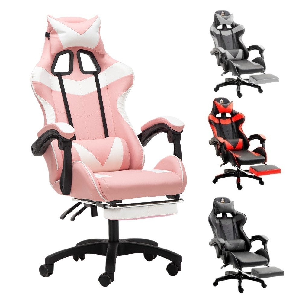 Gotagee Gaming-Stuhl Gaming Sessel Höhenverstellbar Bürostuhl mit Verstellb günstig online kaufen