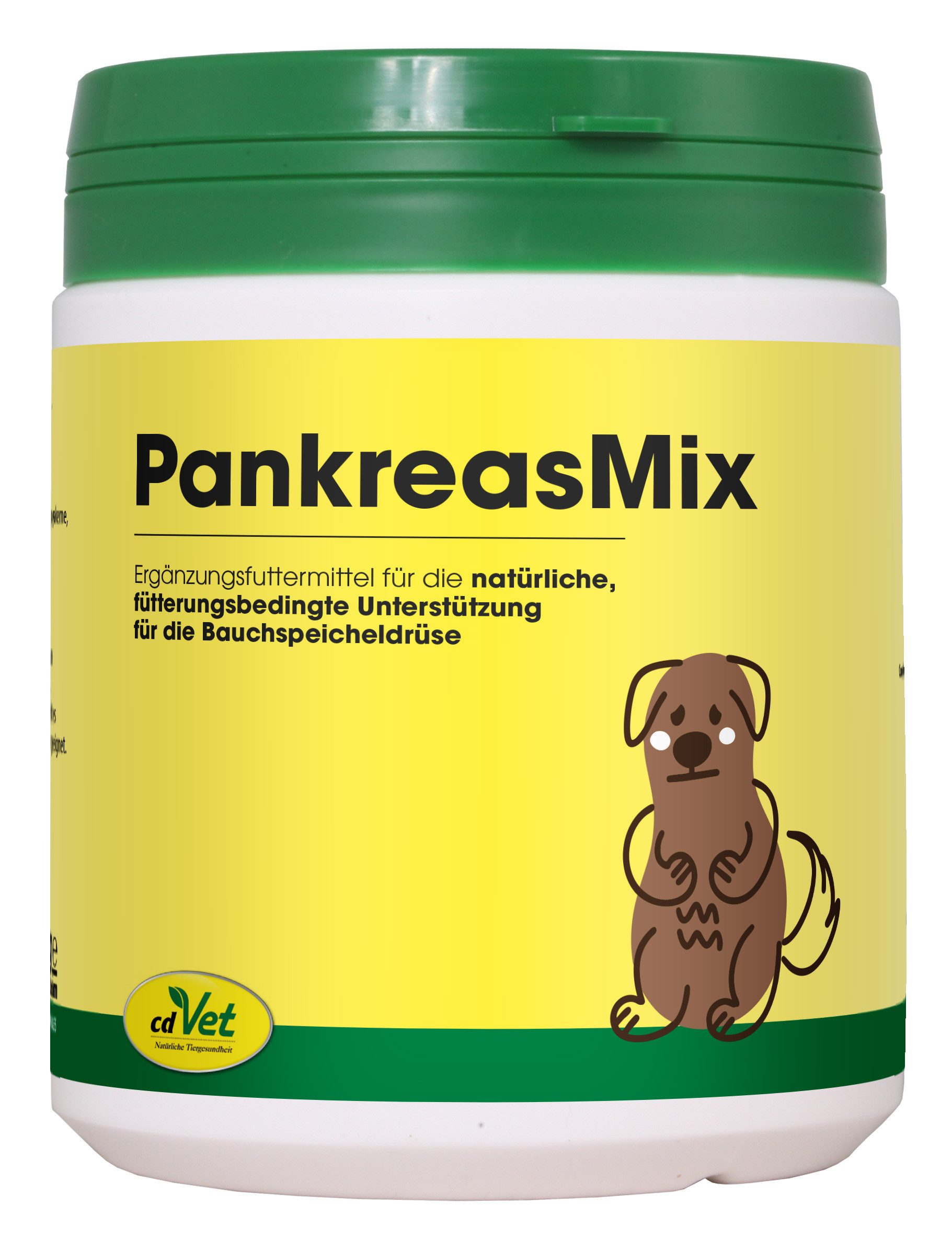 cdVet cdVet PankreasMix, Nahrungsergänzungsmittel für: Katzen, Hunde, natürliche Funktion der Bauchspeicheldrüse unterstützen