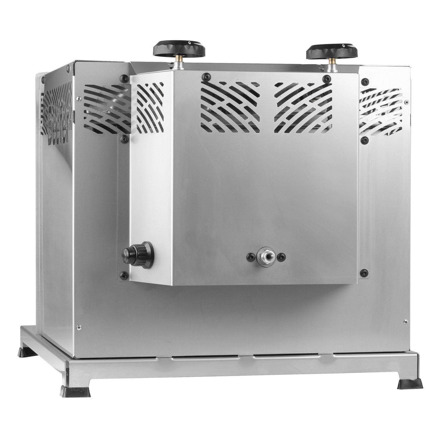 Beefer Gasgrill Beefer Twin Pro Erdgas Gasgrill mit Trennwand