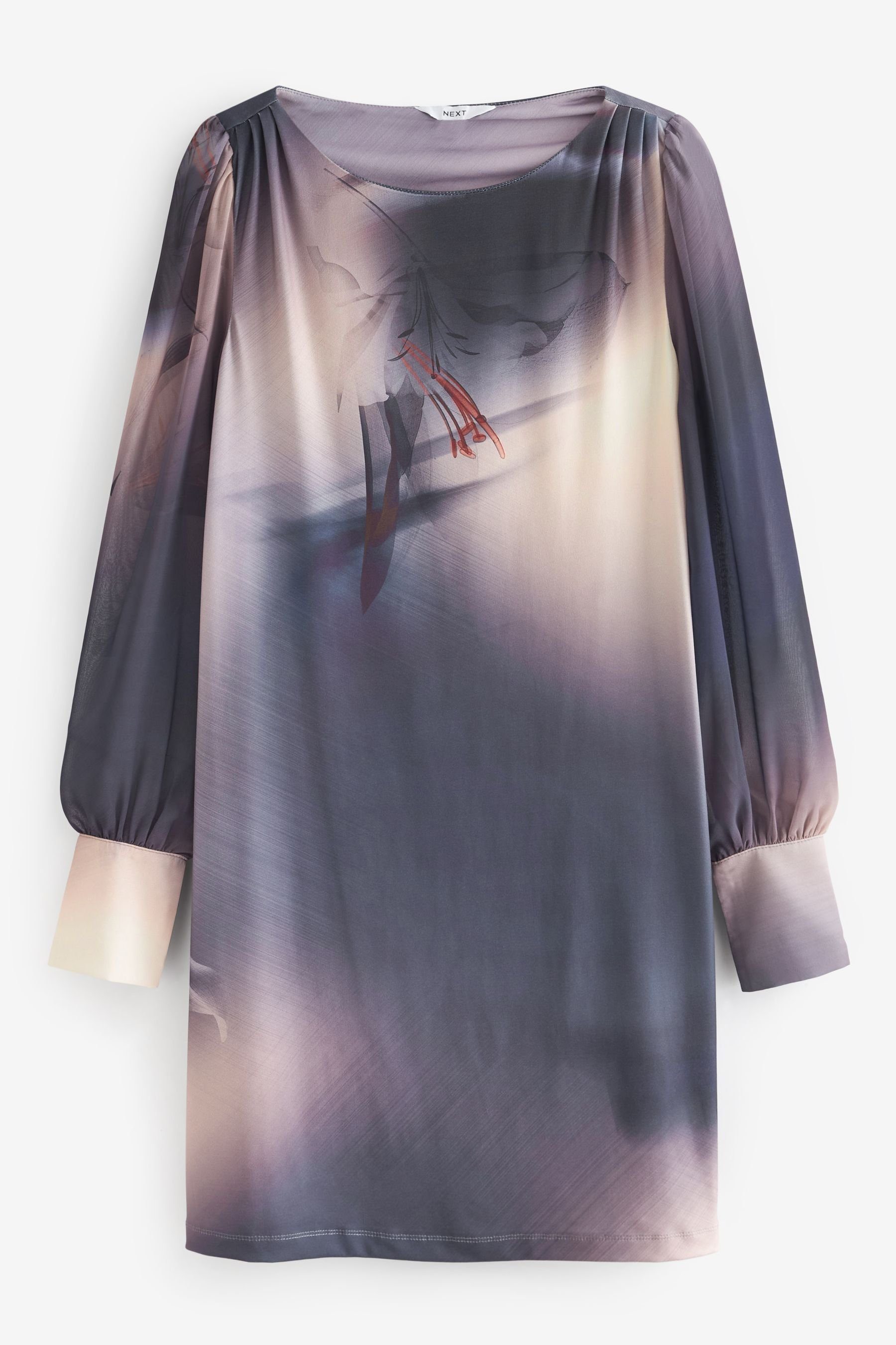 Next Minikleid Langärmliges Minikleid mit Bündchen, günstig online kaufen