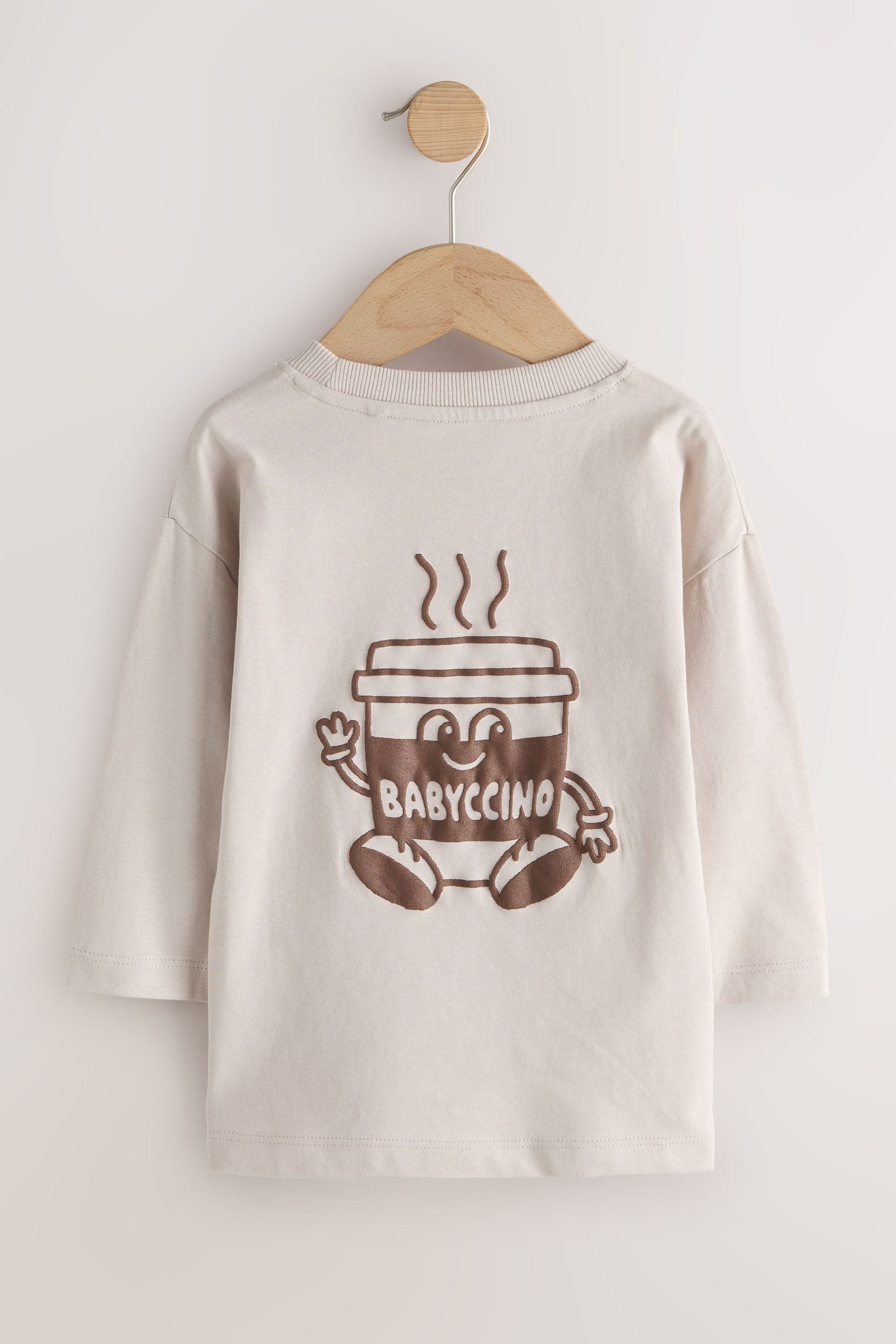 Next Langarmshirt Langarmshirt mit Rückenprint (1-tlg) günstig online kaufen