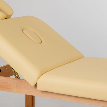 Habys Massageliege Alexa Komfort Behandlungsliege Verstellbar Holz
