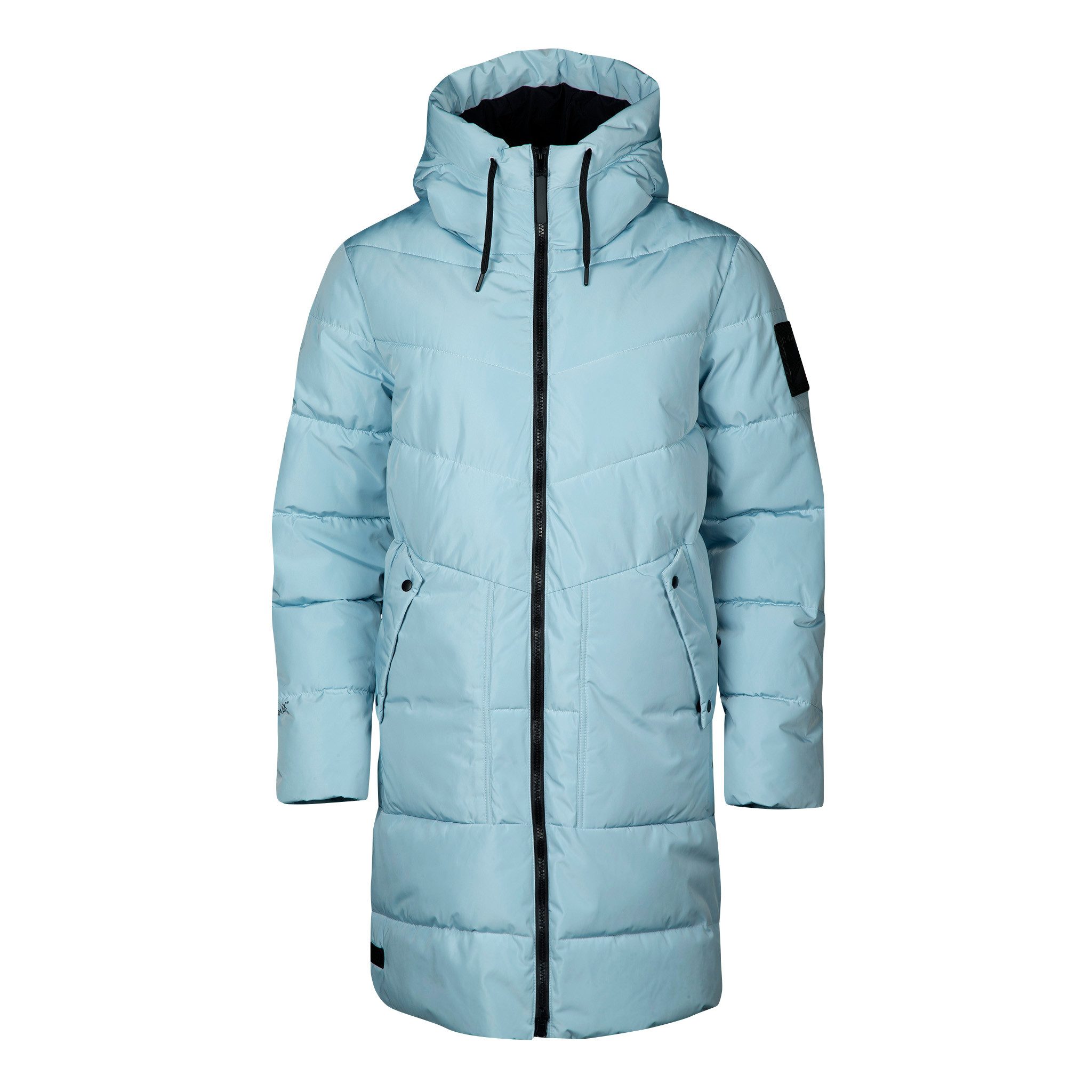 HALTI Langmantel Linjat Puffer Parka Women *