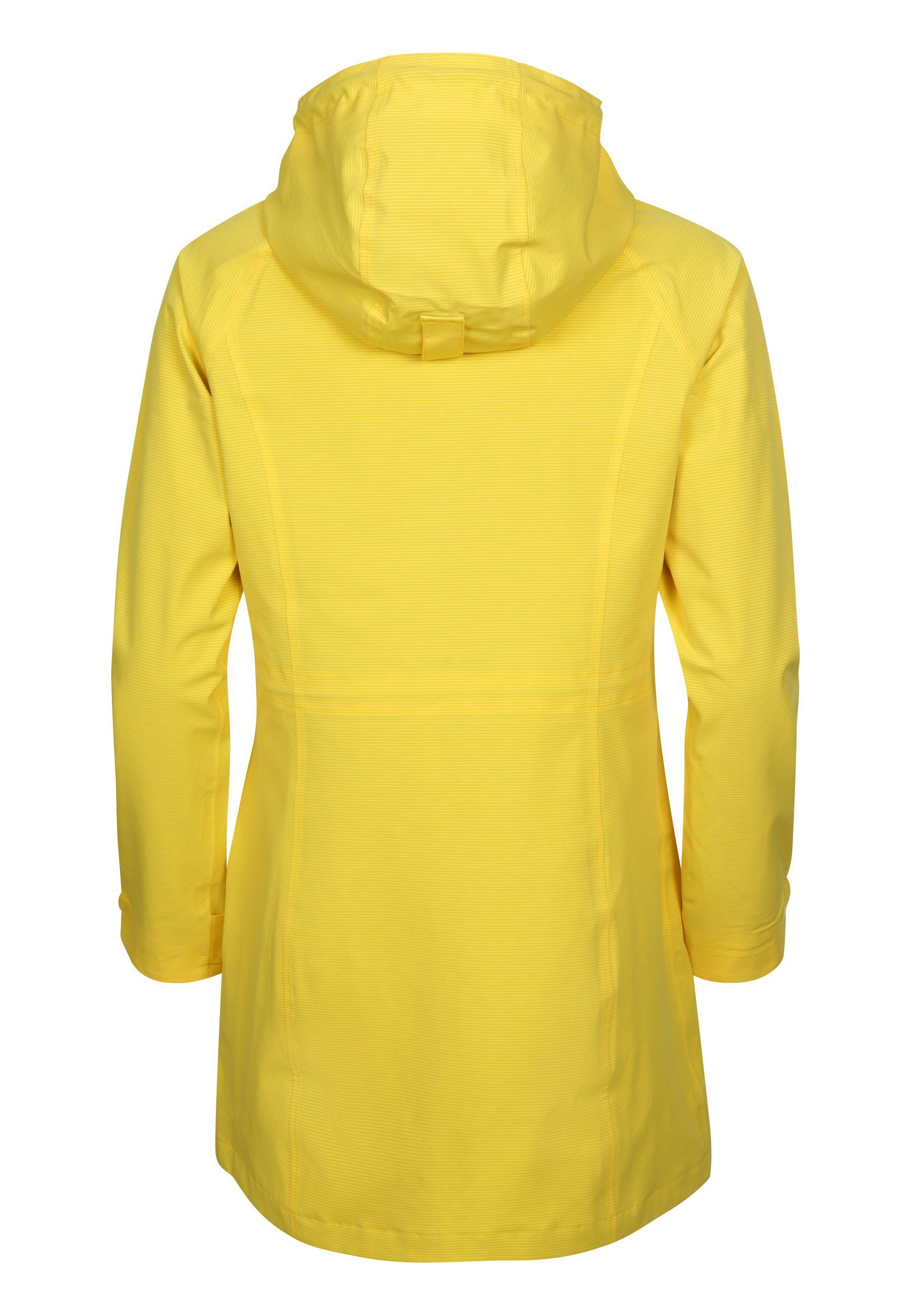 Mantel, lemon leichter Regenjacke Breatheeasy 2-Wege-Reißverschluss Elkline langer