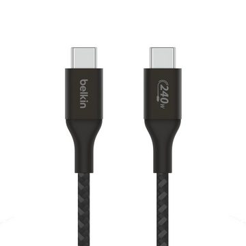 Belkin BOOST CHARGE 240W USB-C auf USB-C Kabel, 1m USB-Kabel, USB Typ C, (100 cm)
