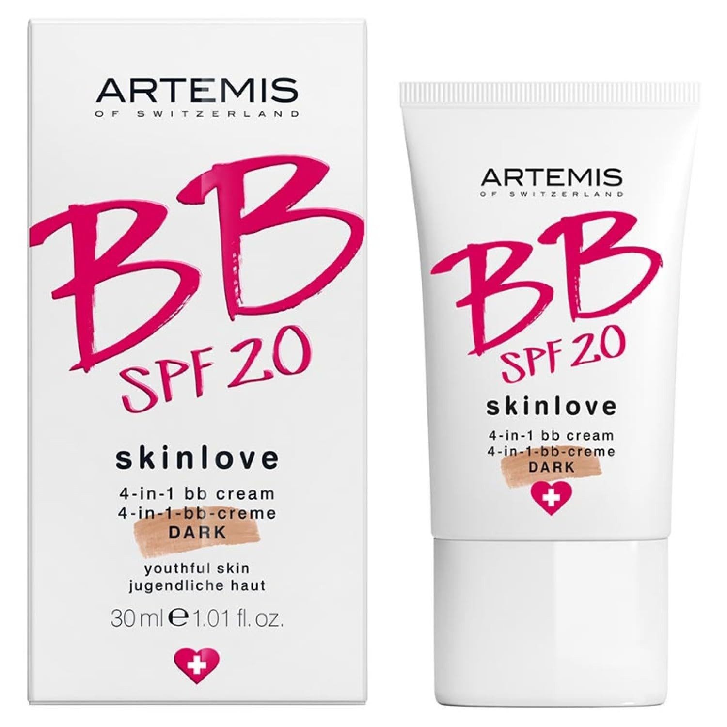 ARTEMIS Getönte Gesichtscreme Artemis Skin Love 4-In-1 BB Cream (Dark) 30 ml